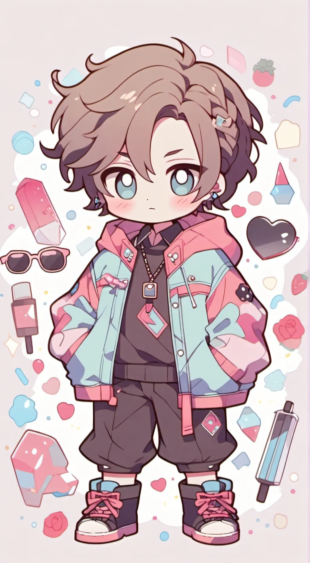 ai character: Mha. background