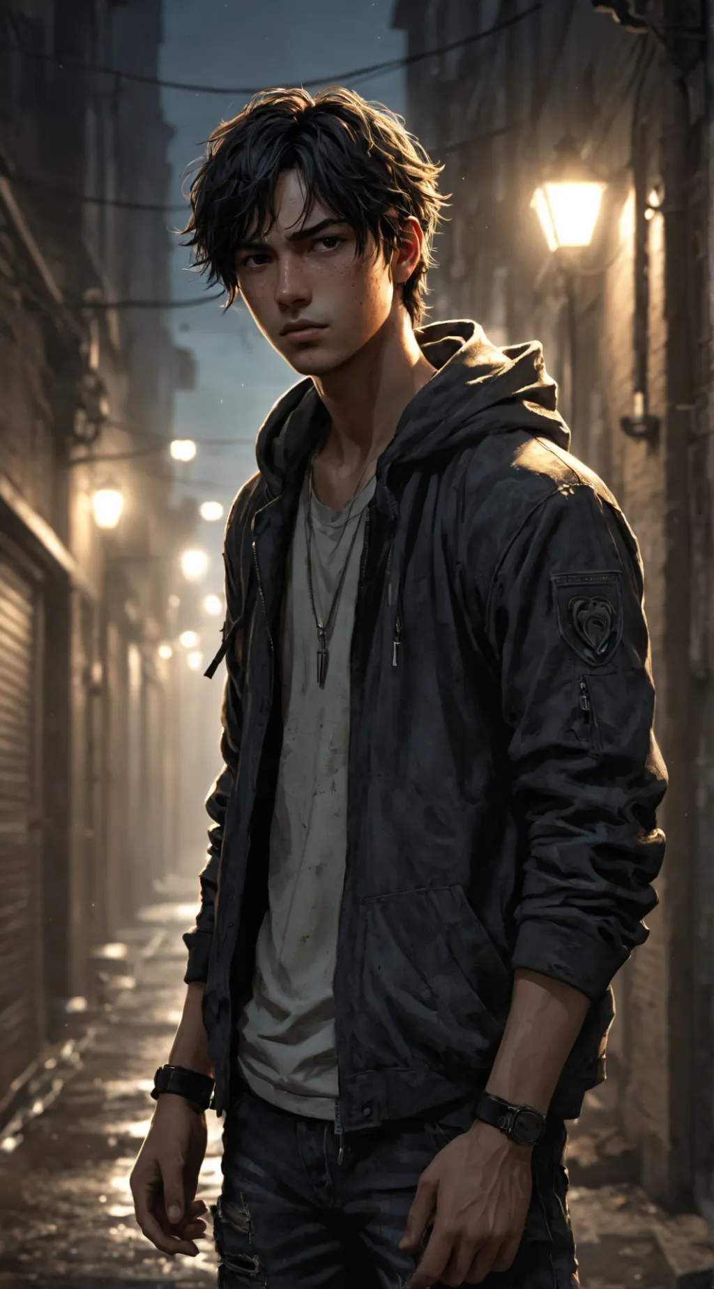 ai character: Alex background