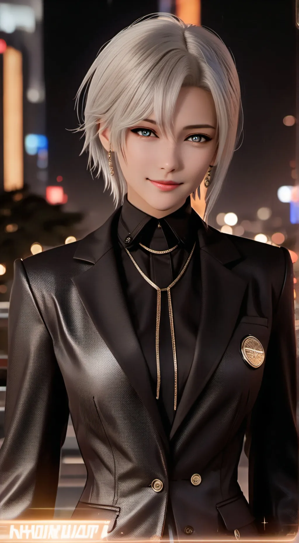 ai character: Luna background