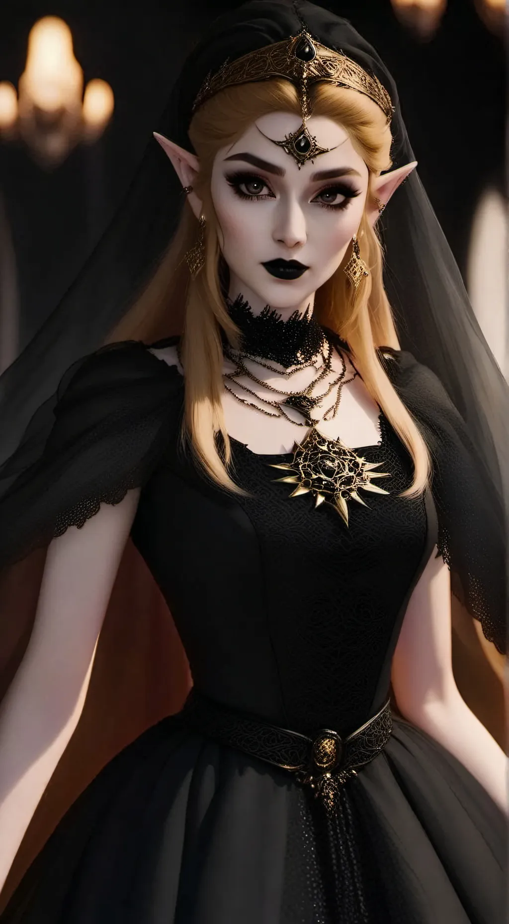 ai character: Zelda, Moblin Quen background