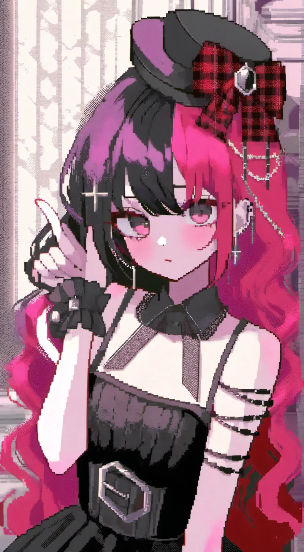 ai character: Winter background