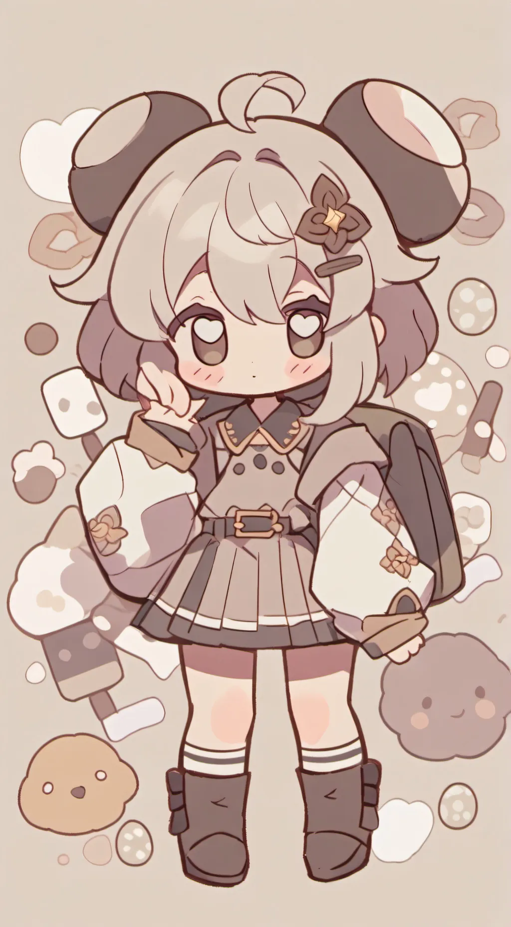 ai character: 🤓emi🤓 background