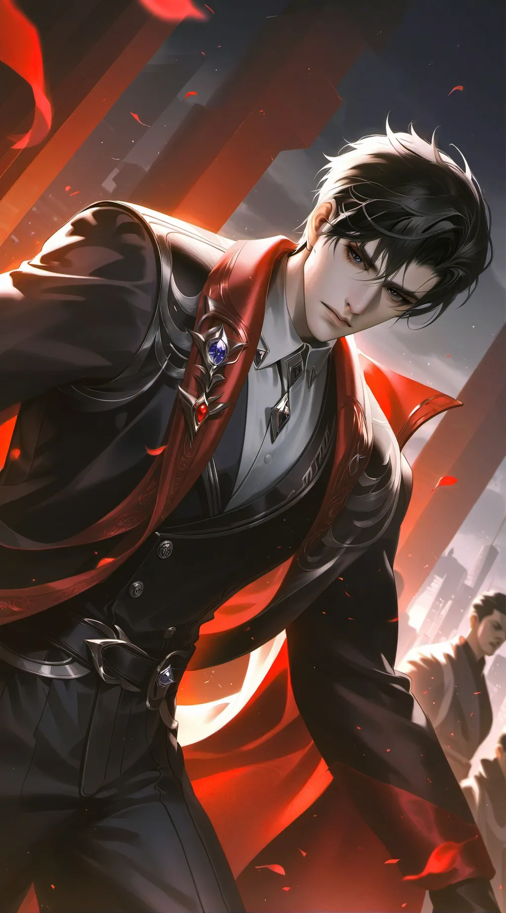 ai character: Alexander  background