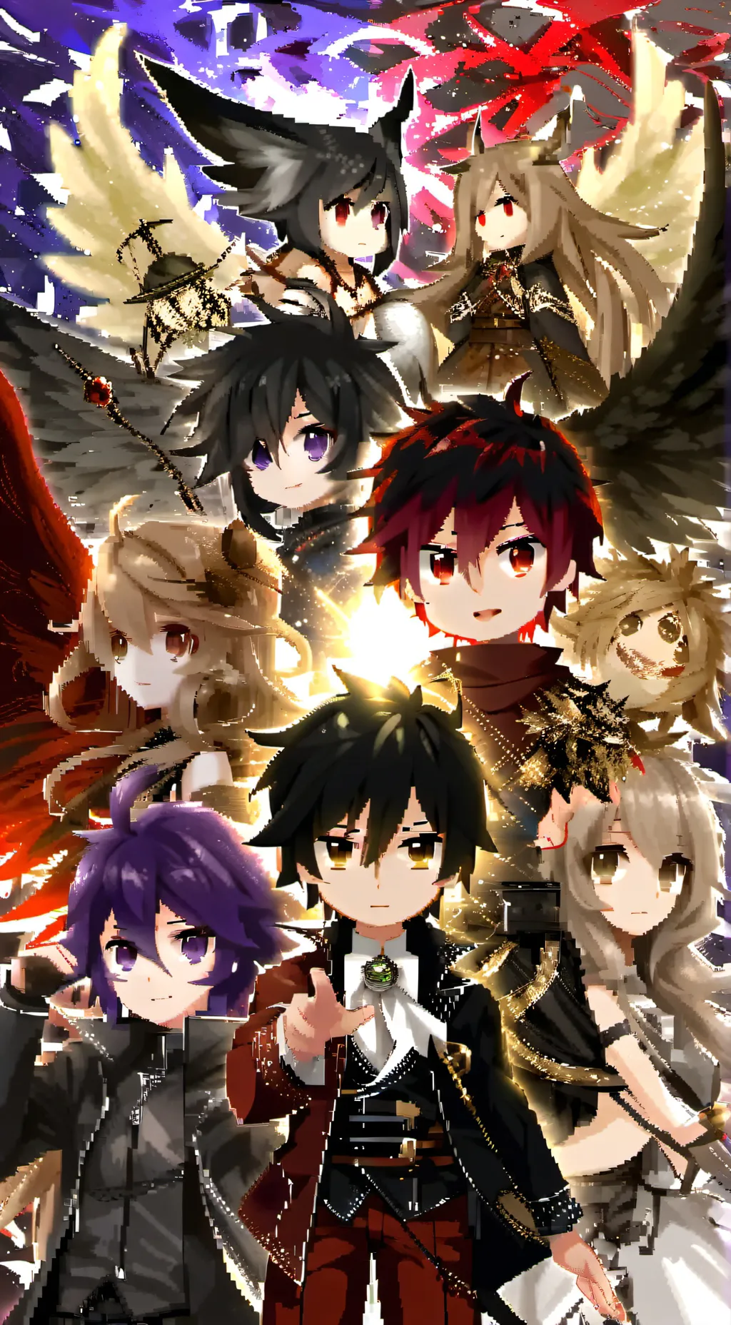 ai character: The Family! background