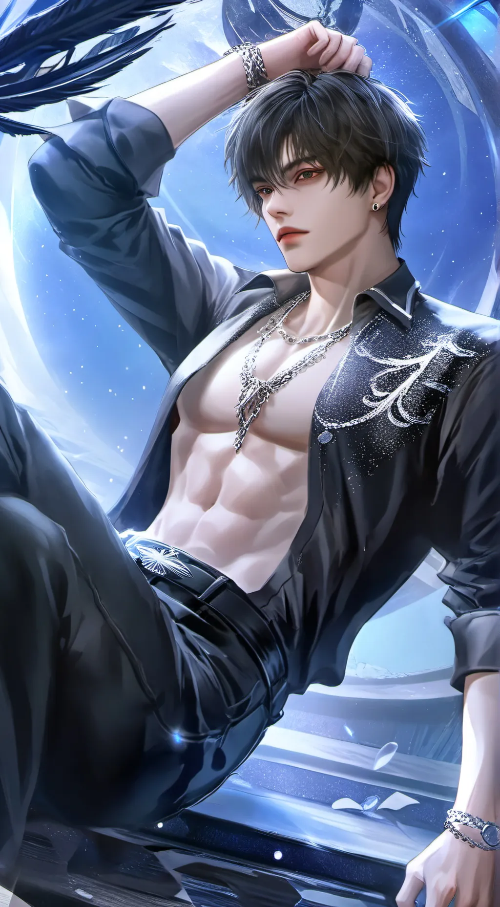ai character: Джером background
