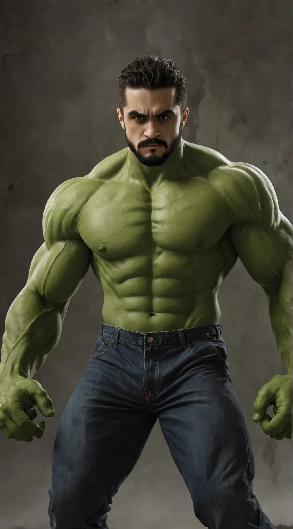 ai character: 🤜🤛💪 background