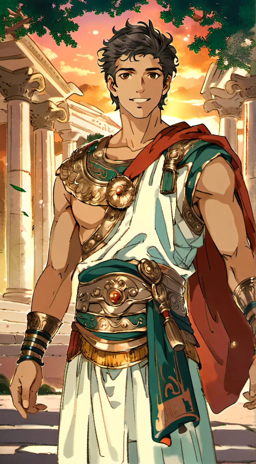 ai character: Ajax background