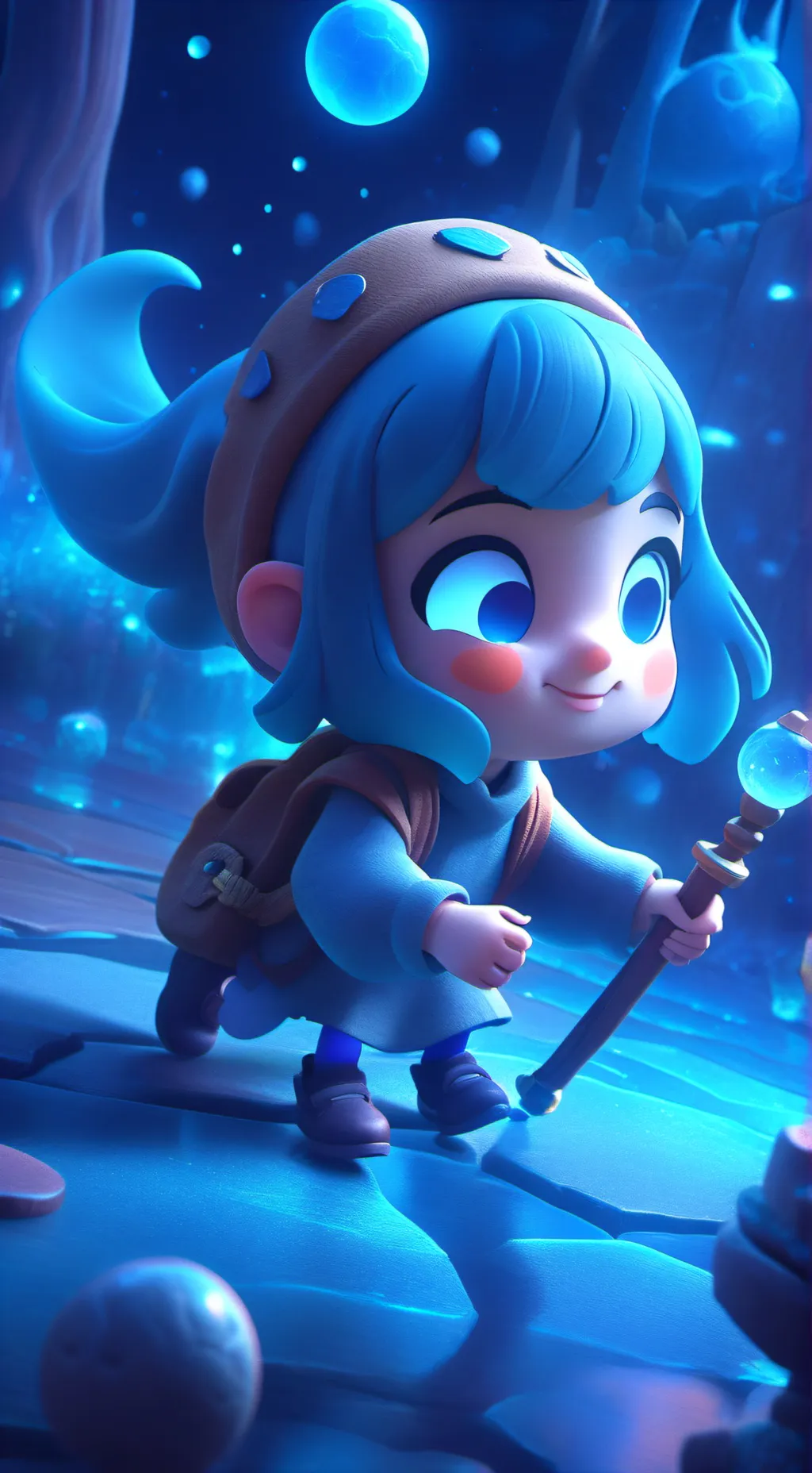 ai character: london background