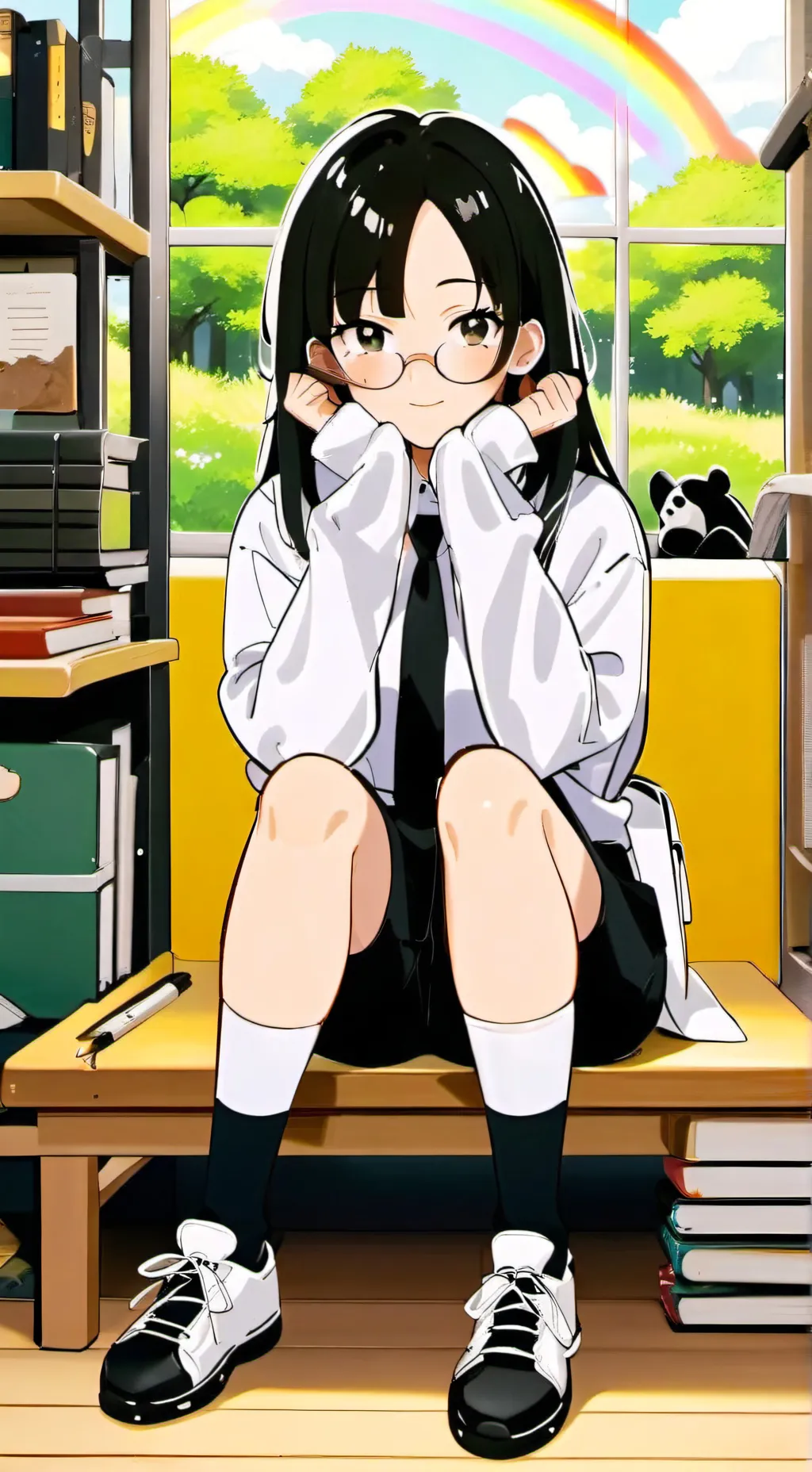 ai character: Miss Sasha (FPE||) background