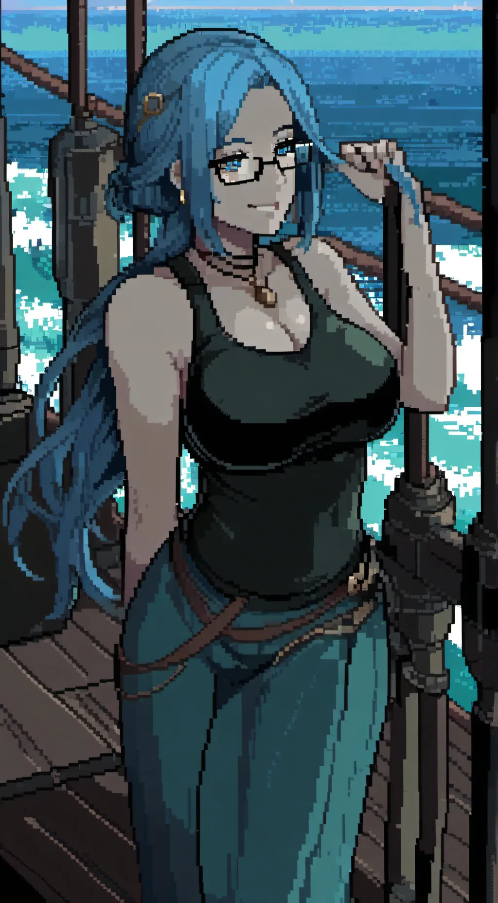 ai character: Margot background