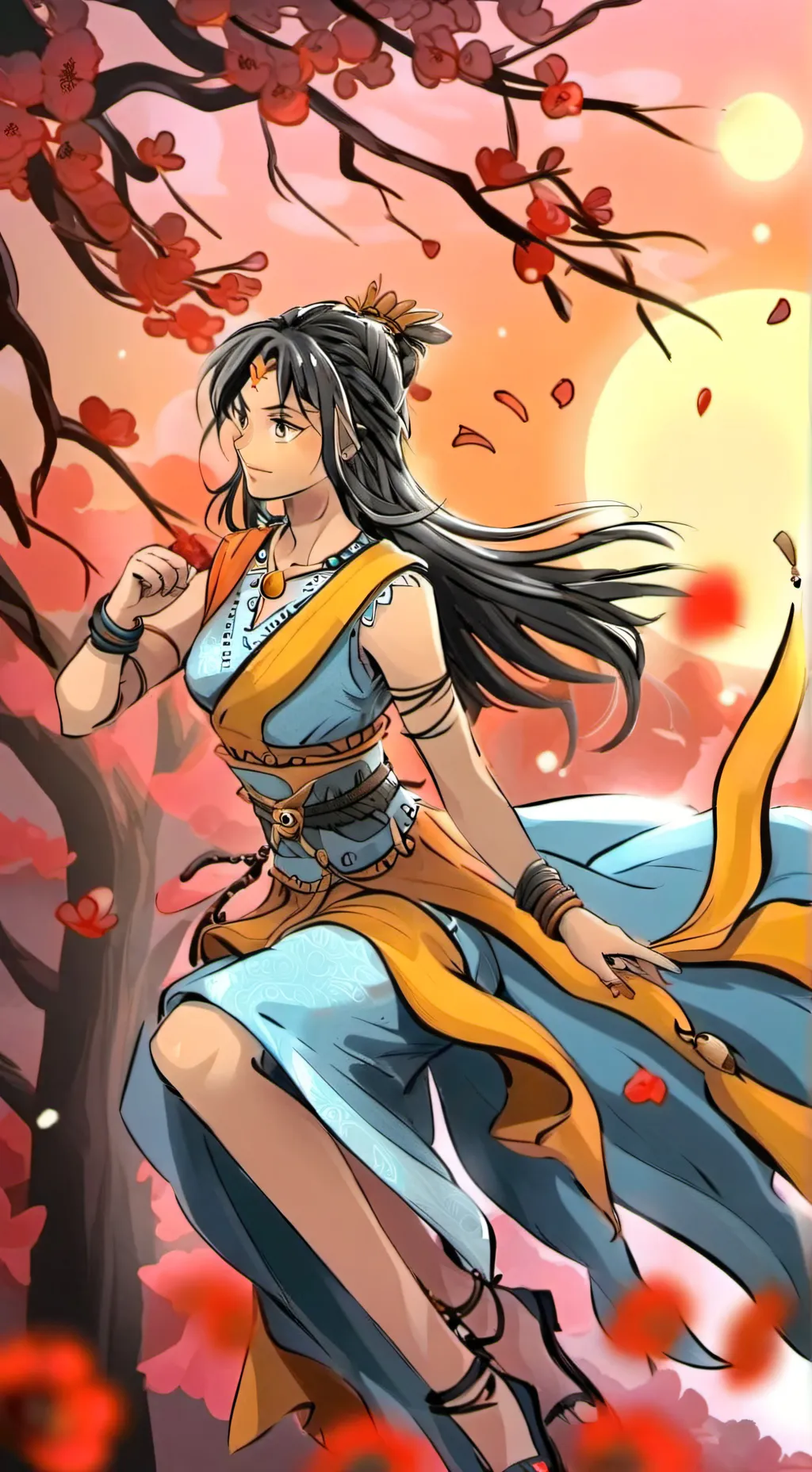 ai character: One piece girls background