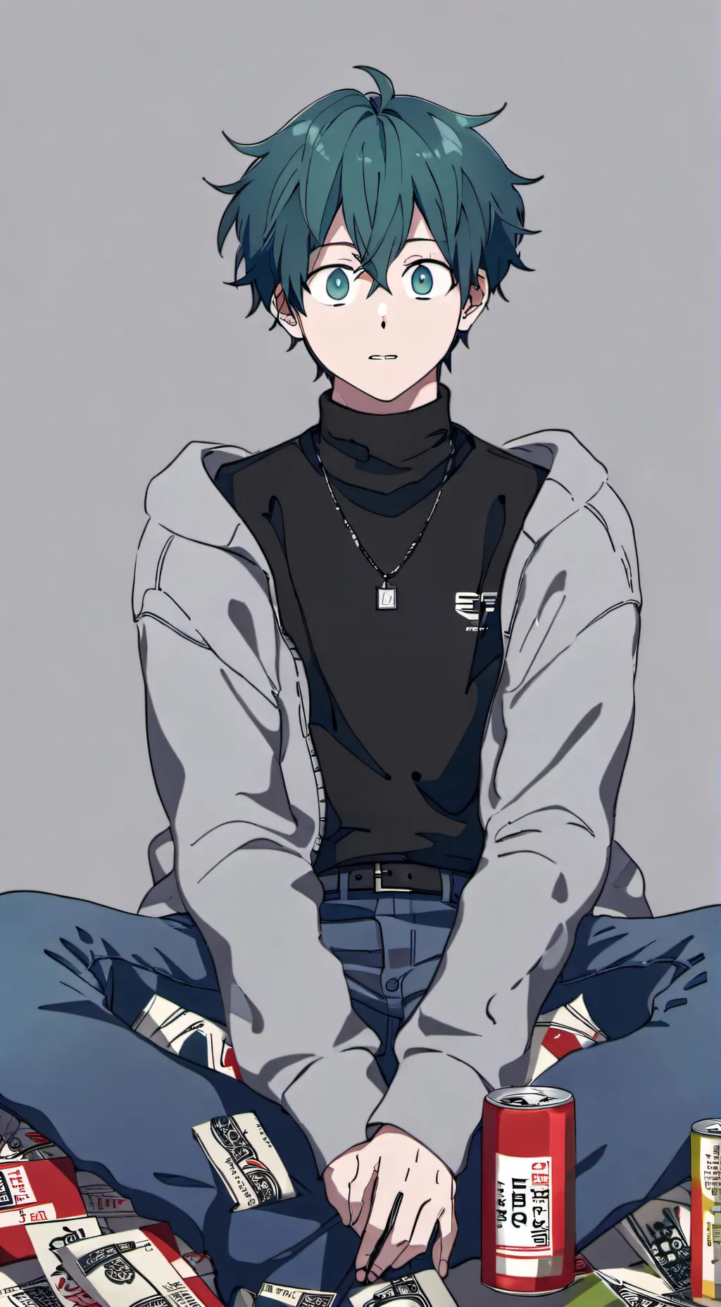 ai character: BAKÚDEKU💚🧡 background
