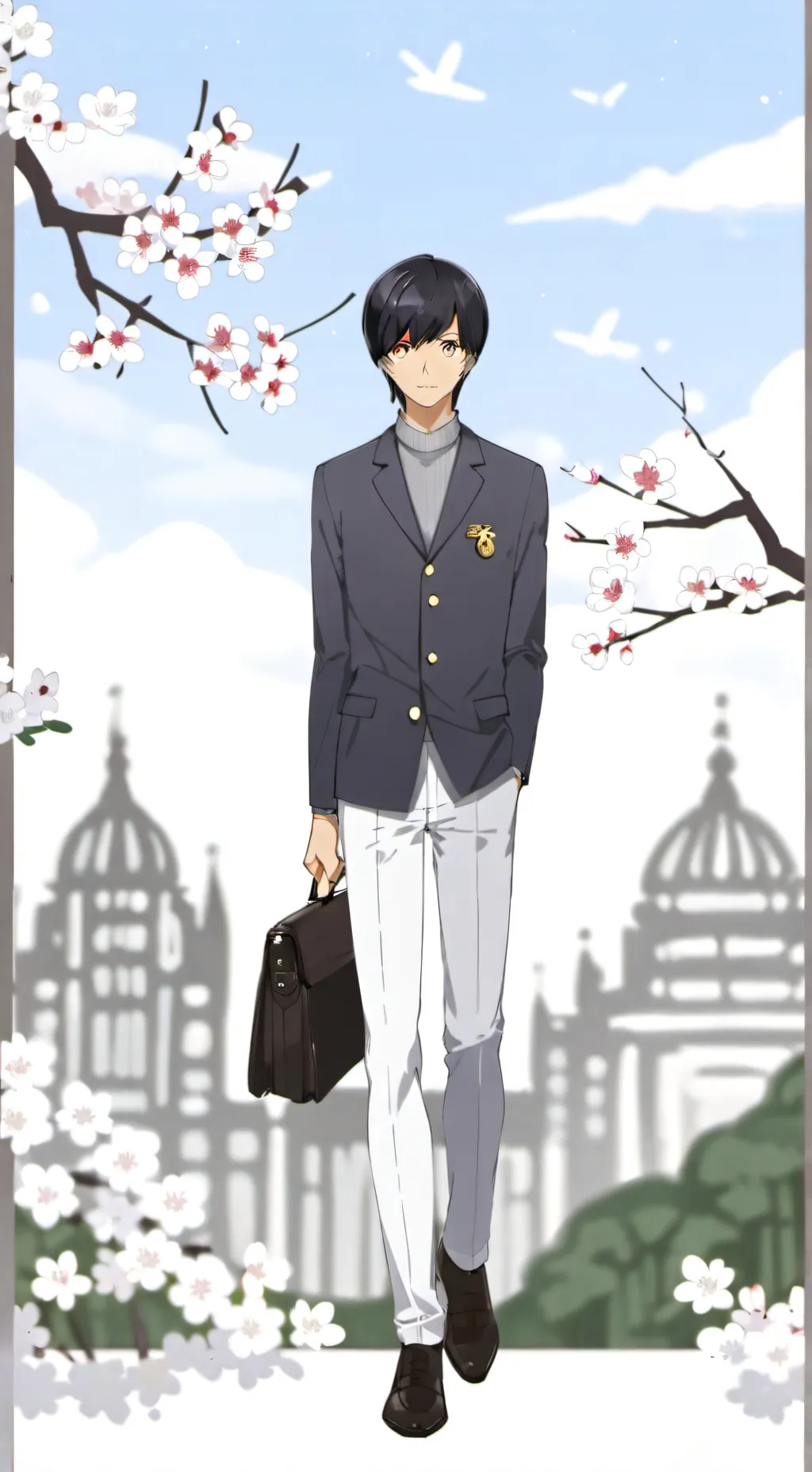 ai character: Leo background