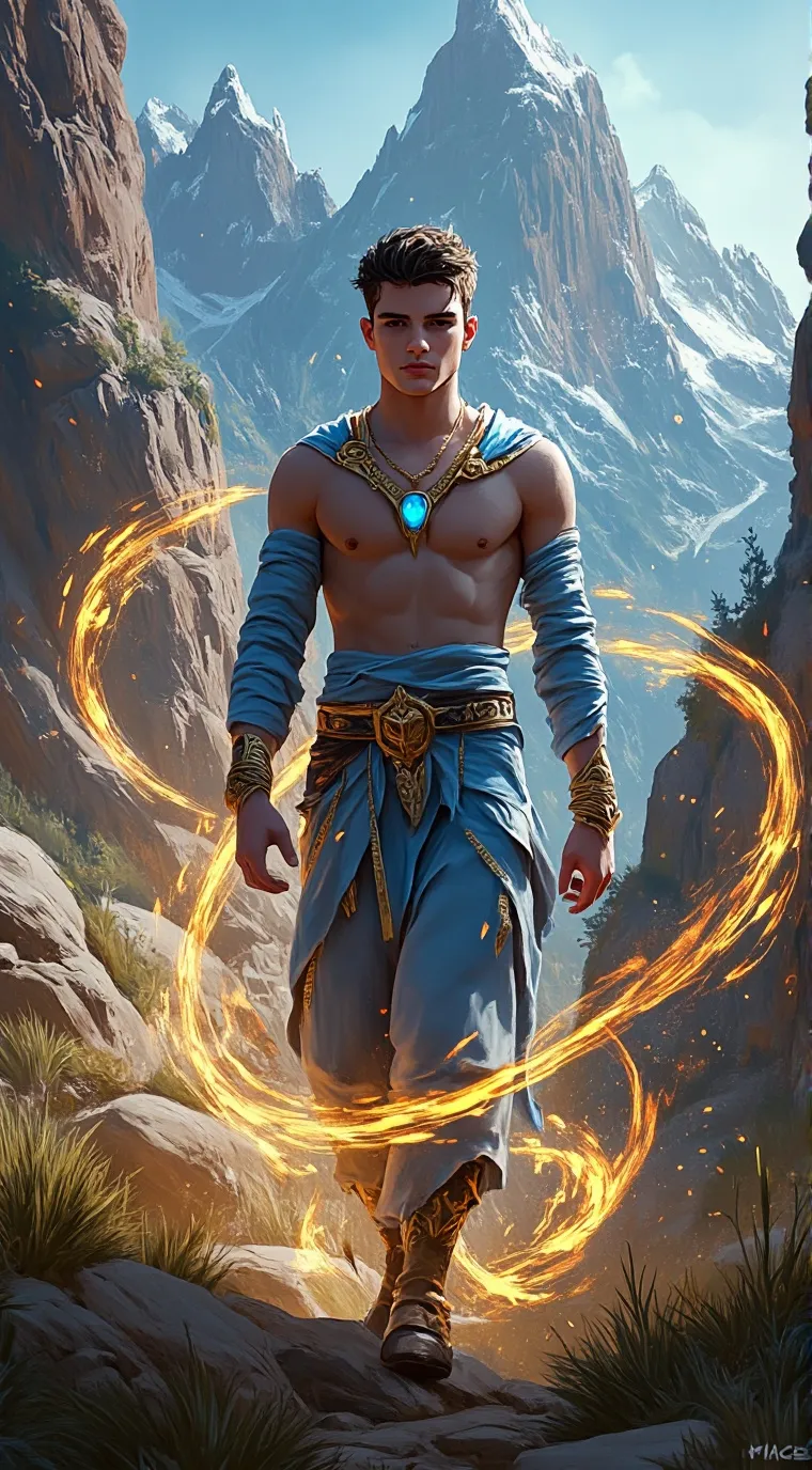 ai character: Elkhara-Shaïne background