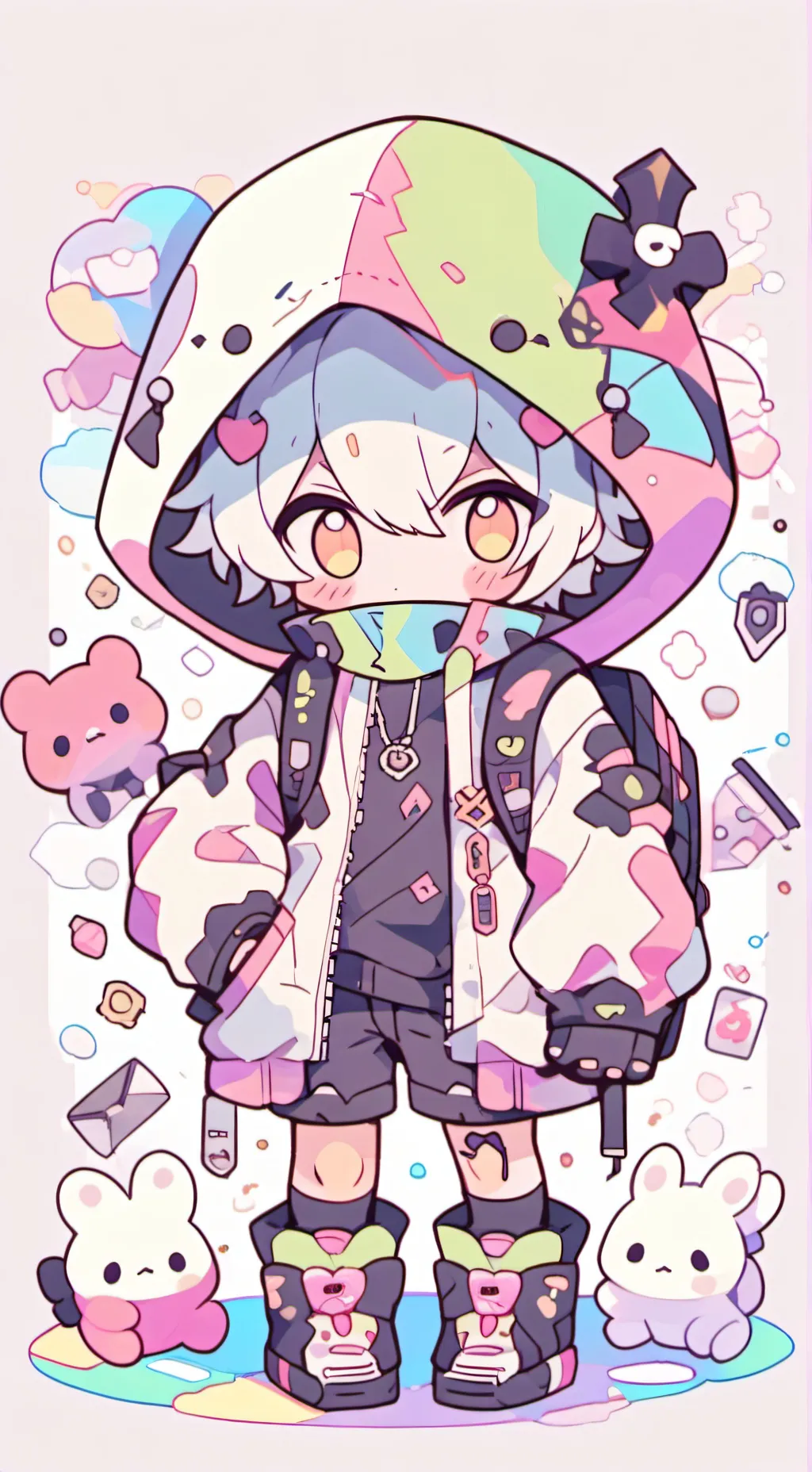 ai character: Family💻3 background