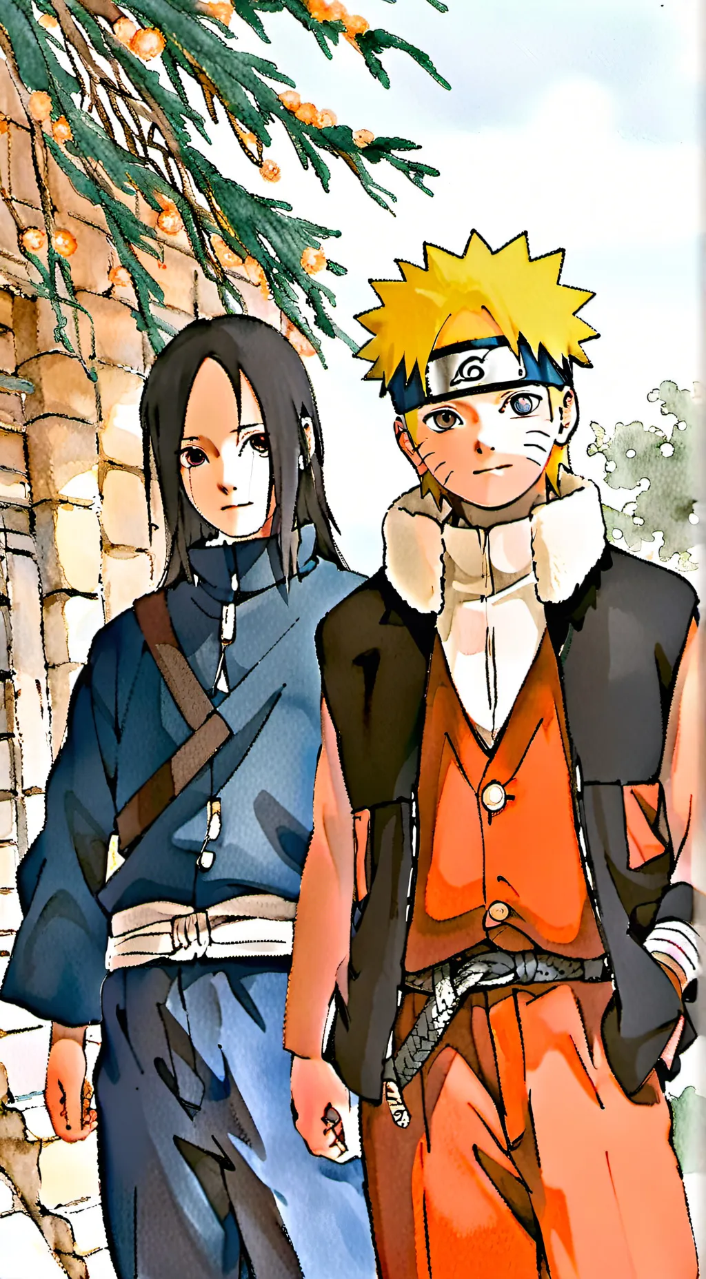 ai character: Naruto background