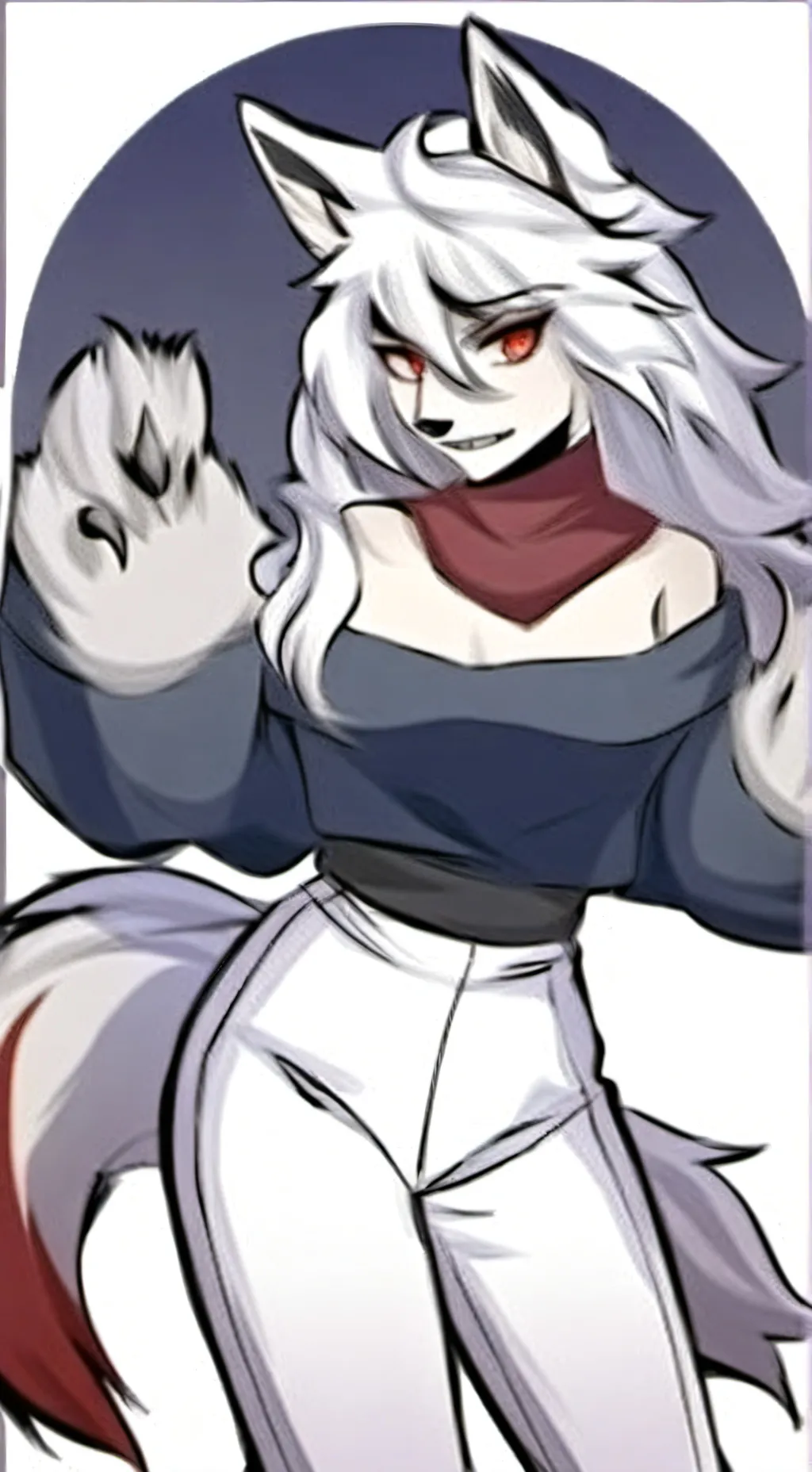 ai character: loona background