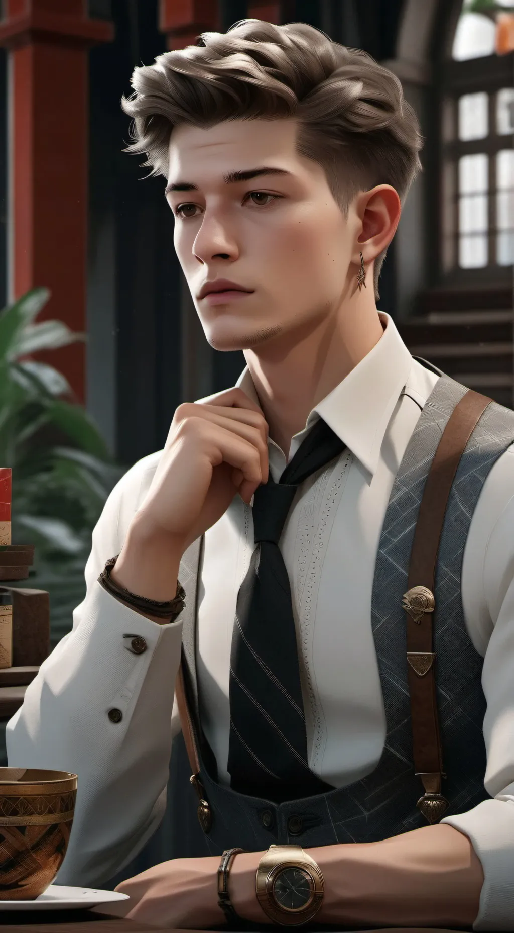 ai character: Jordan background