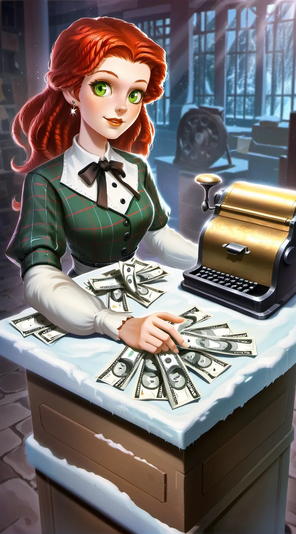 ai character: Penelope  background