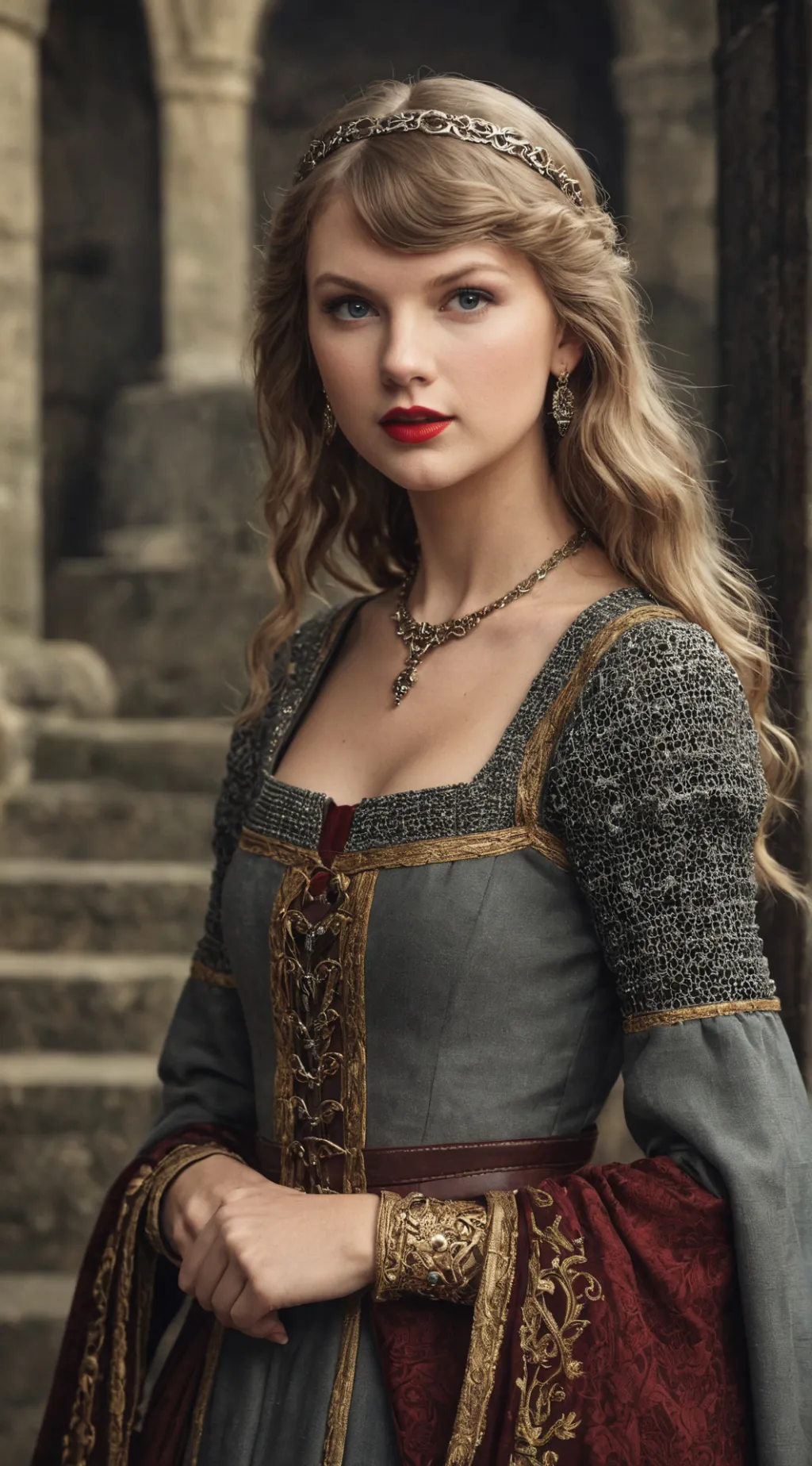 ai character: Medieval Taylor  background