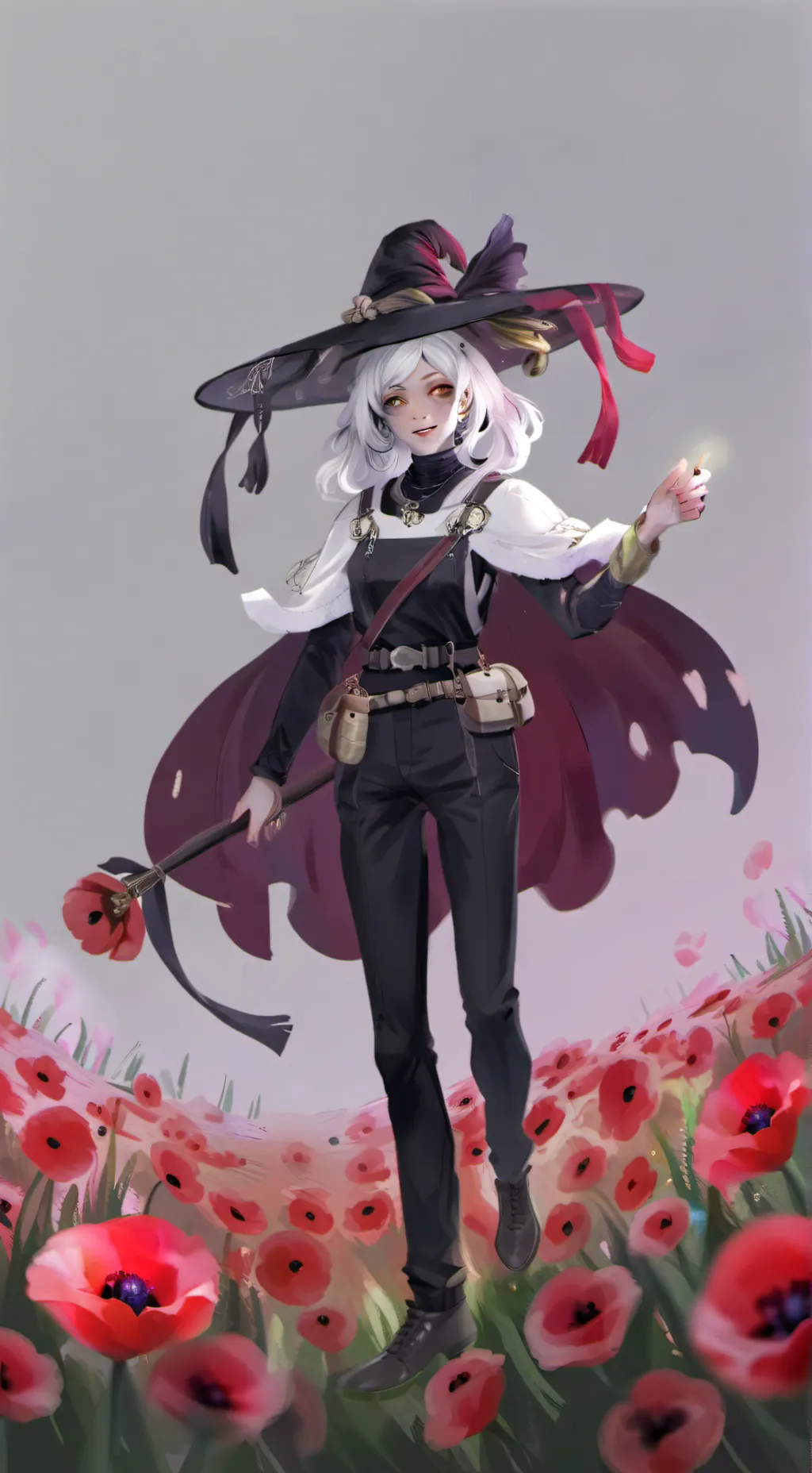 ai character: catbee! background