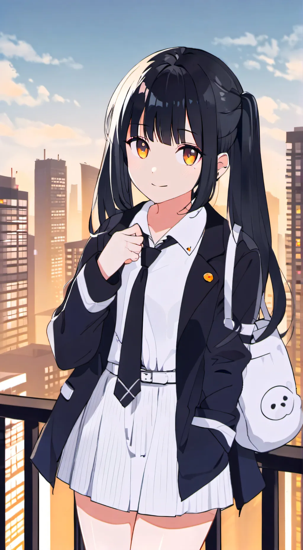 ai character: Luna background
