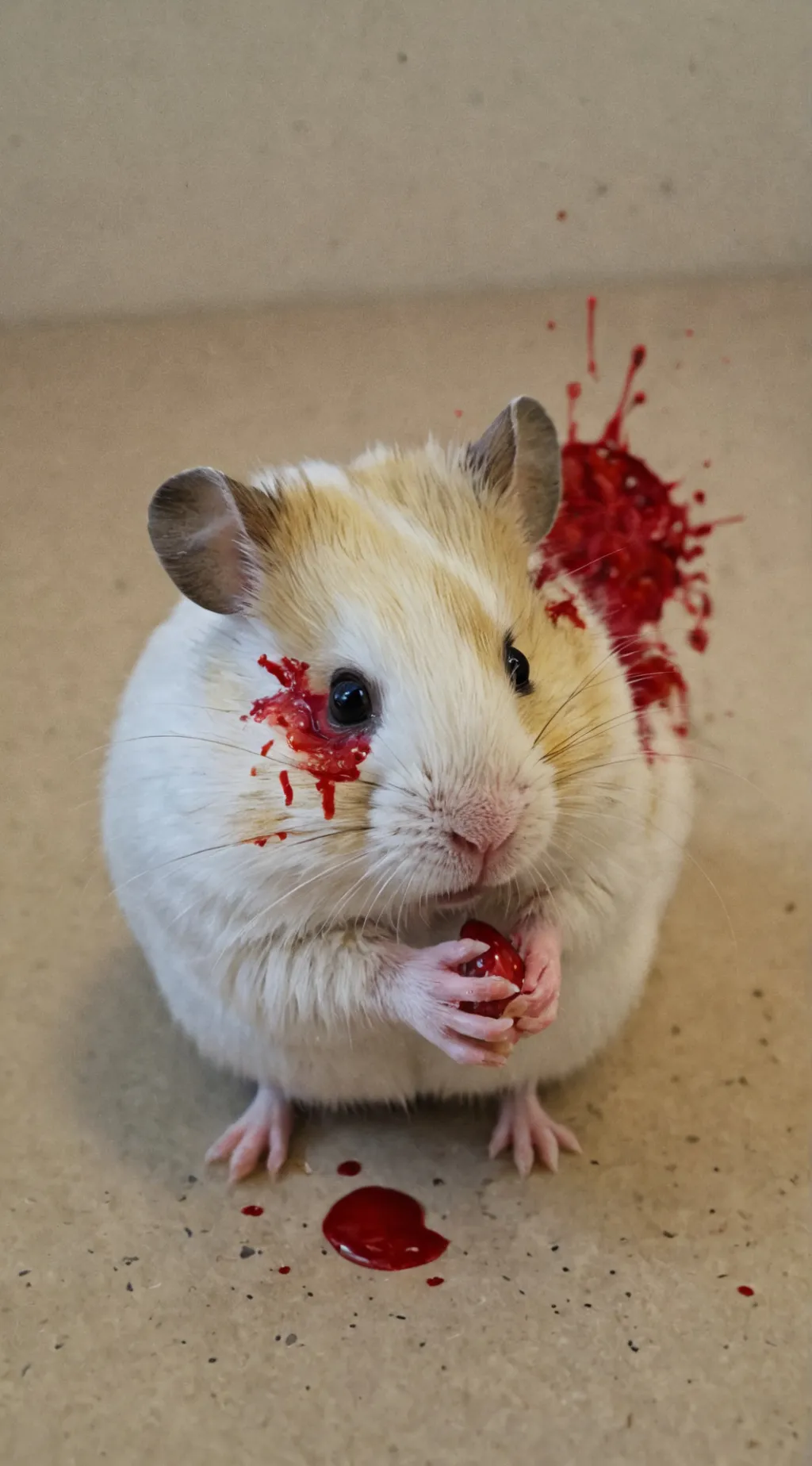 ai character: hamster hell😱 background