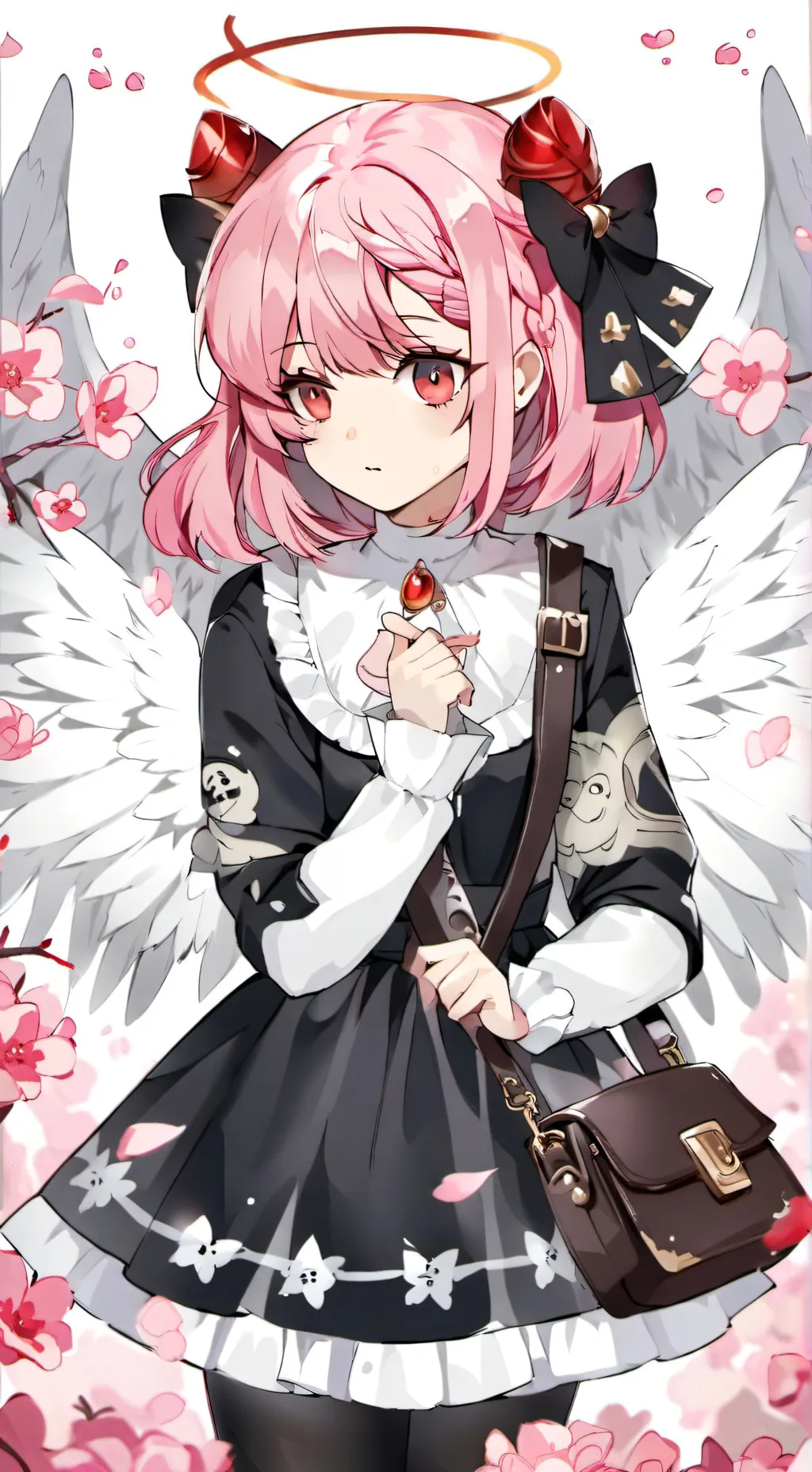 ai character: HI :D background