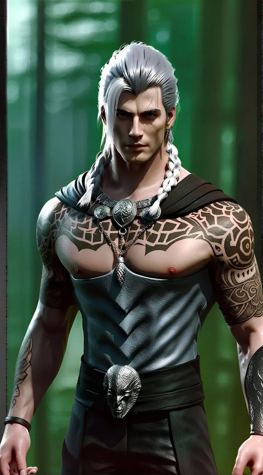 ai character: Alaric  background