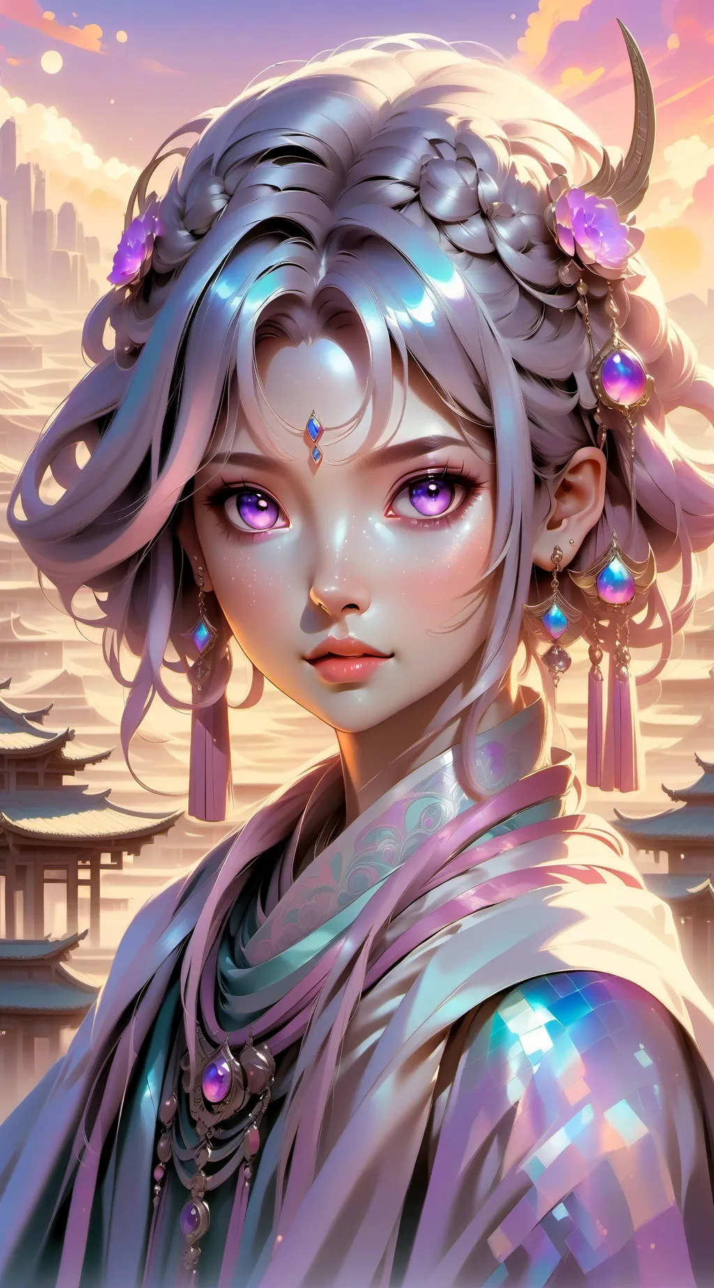 ai character: CHAPTER 6 LUNA background