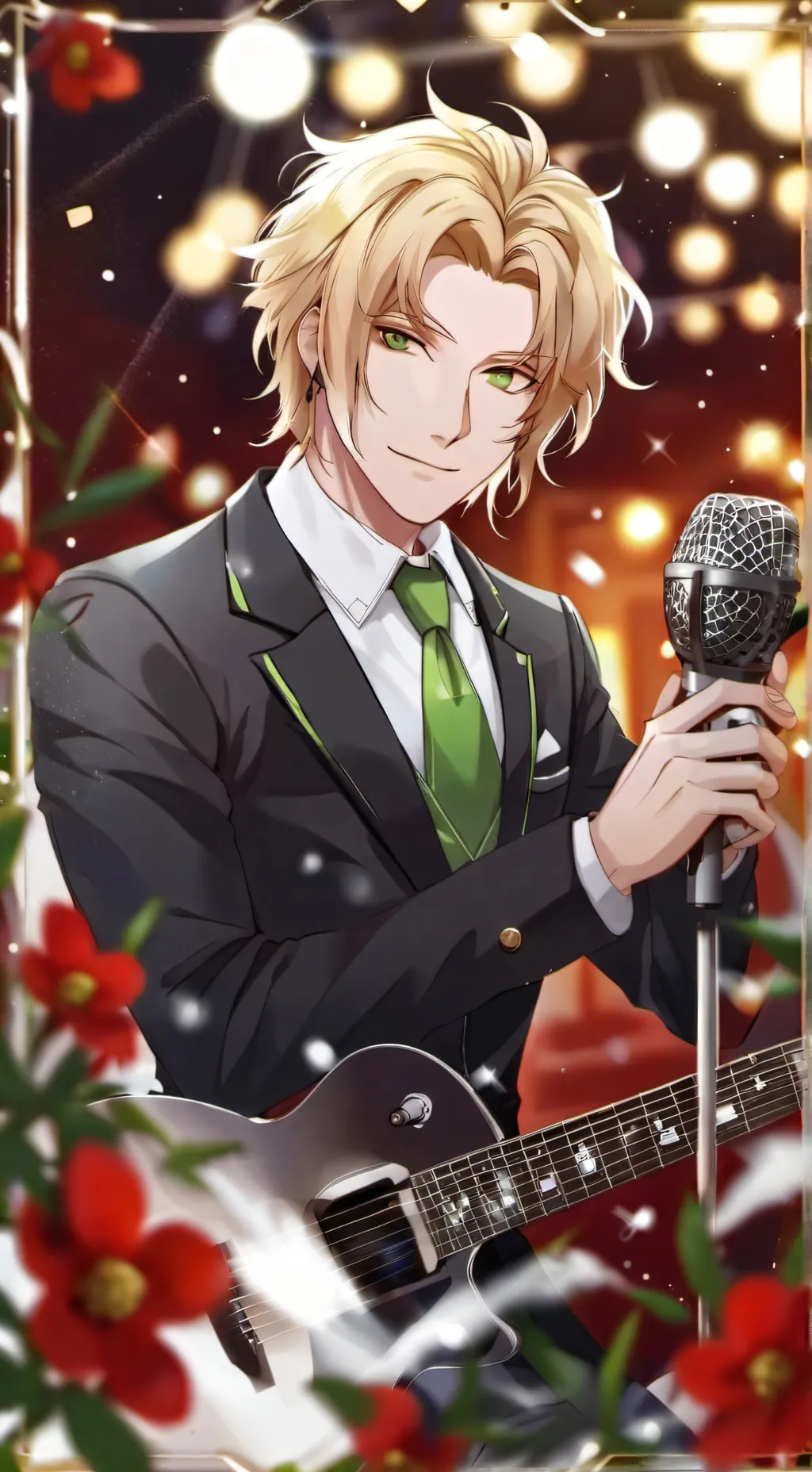 ai character: Hizashi Yamada  background