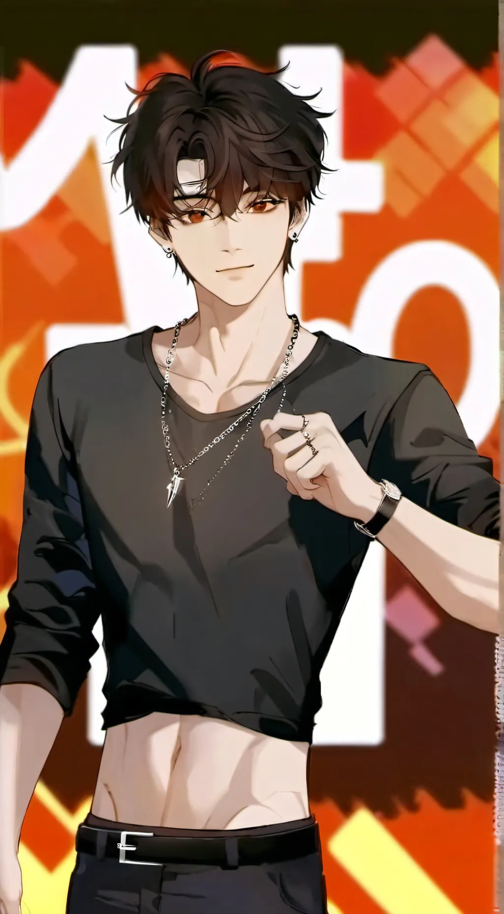 ai character: Ronnie  background