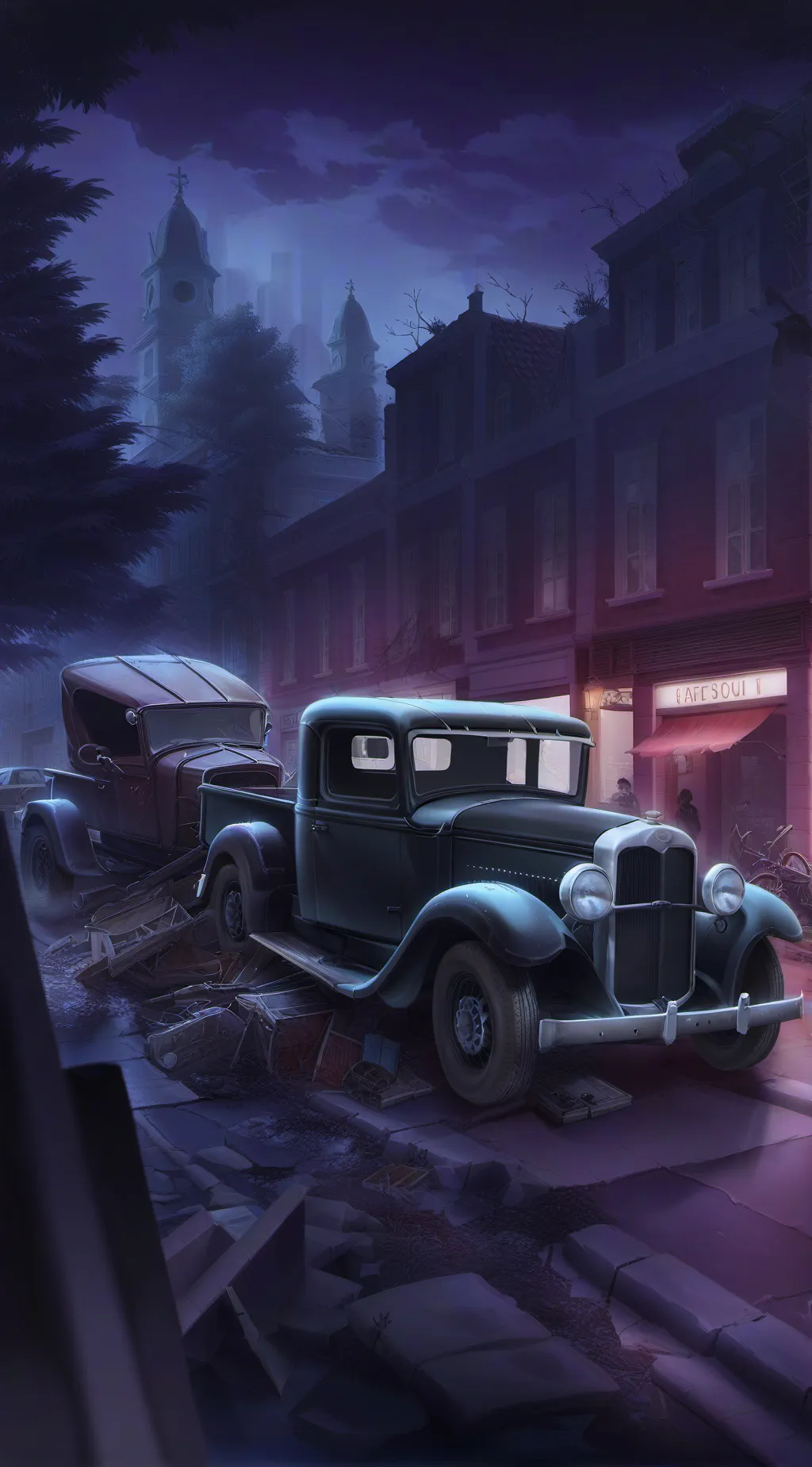 ai character: The Zombie War background