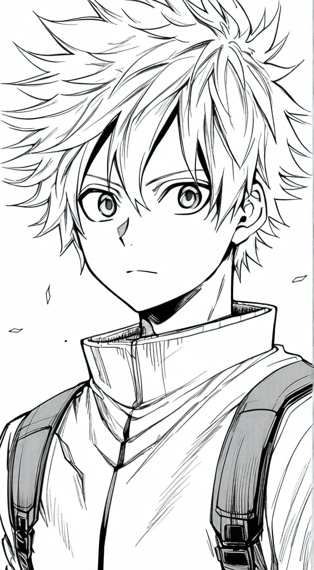 ai character: mha survival test background