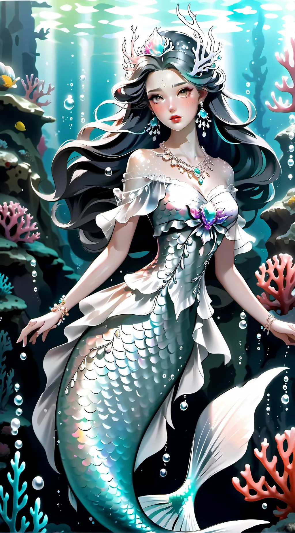 ai character: Ariana background
