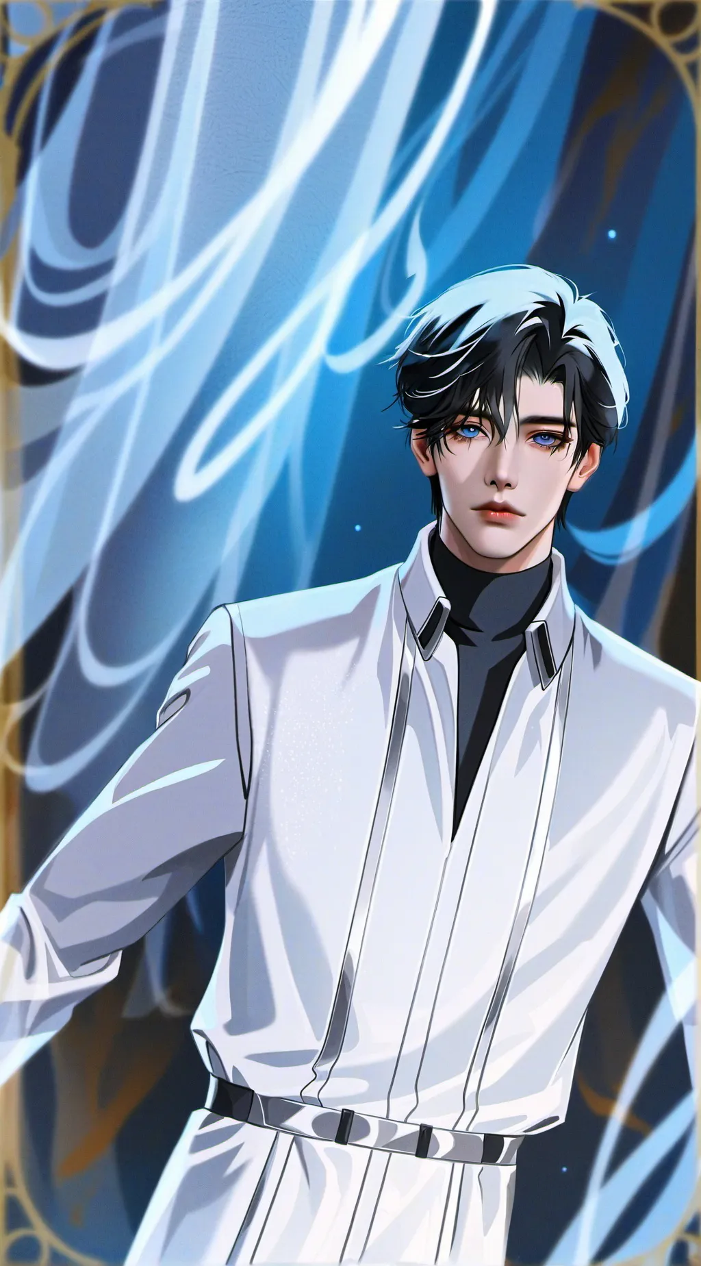 ai character: Haiden  background