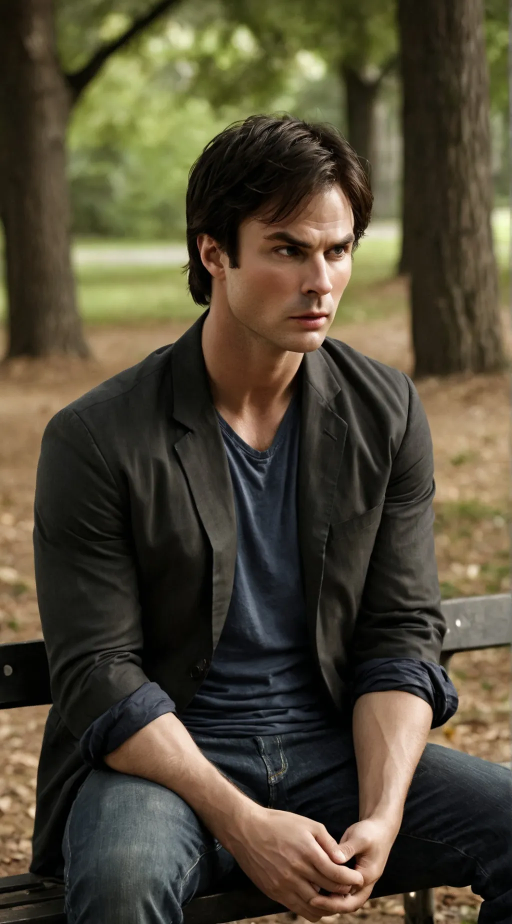 ai character: Damon Salvatore  background