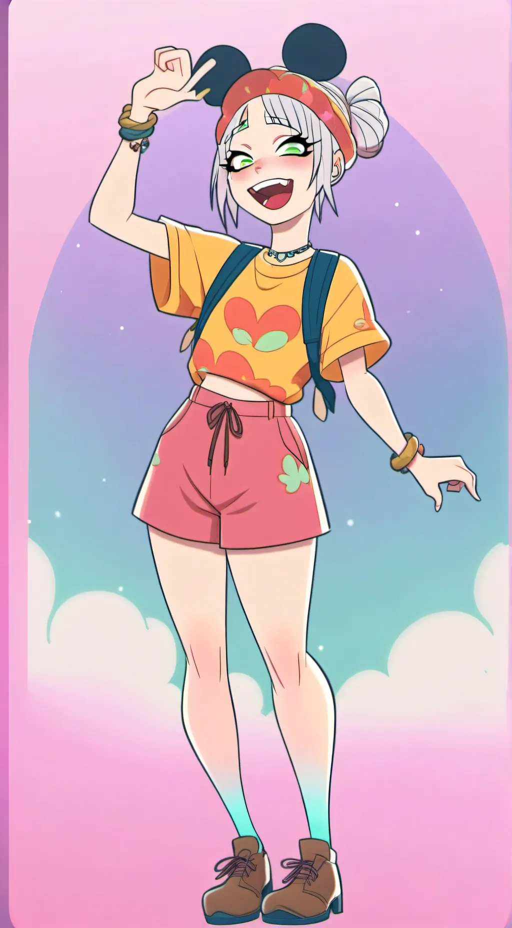 ai character: Himiko Toga background