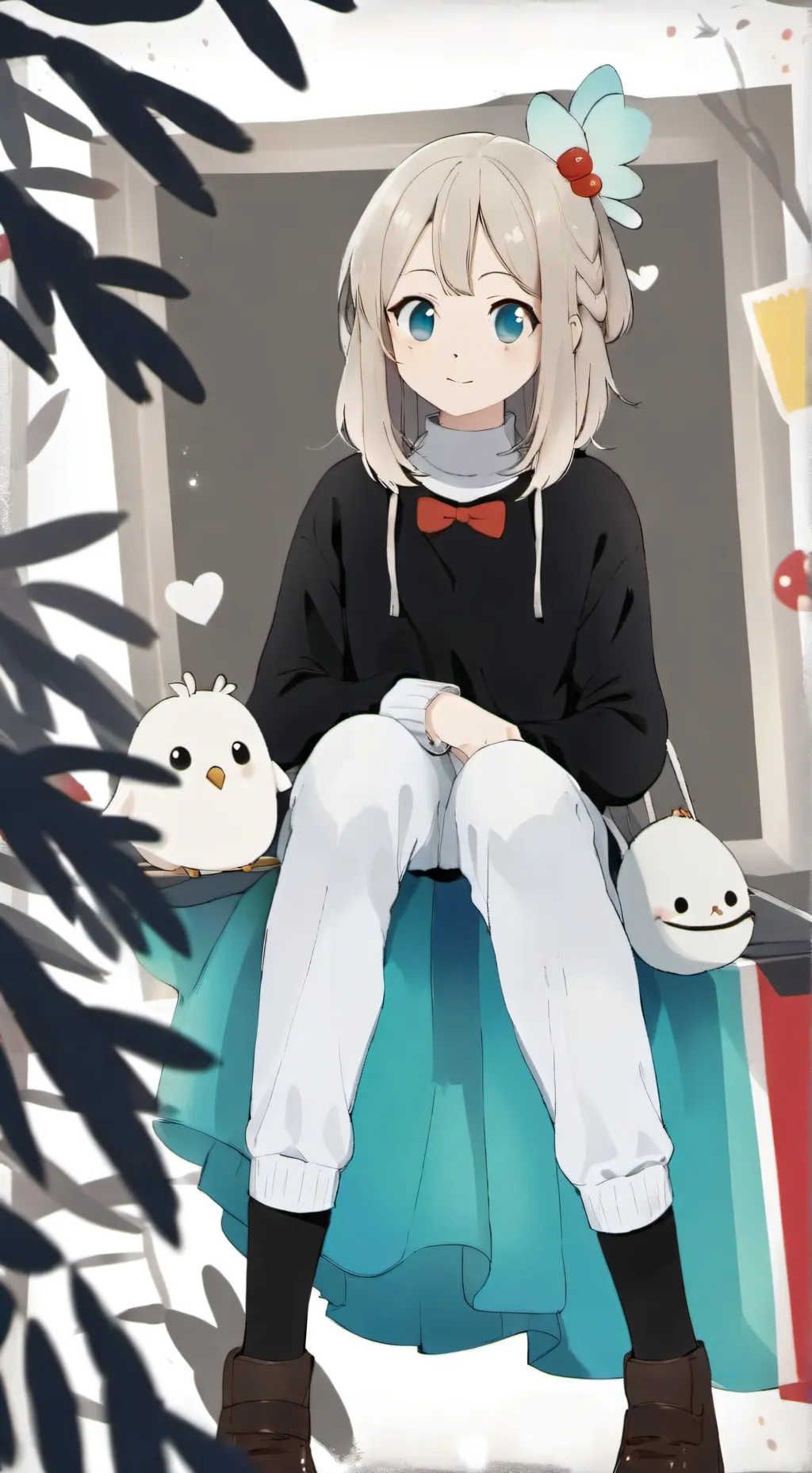 ai character: Madelyn!  background