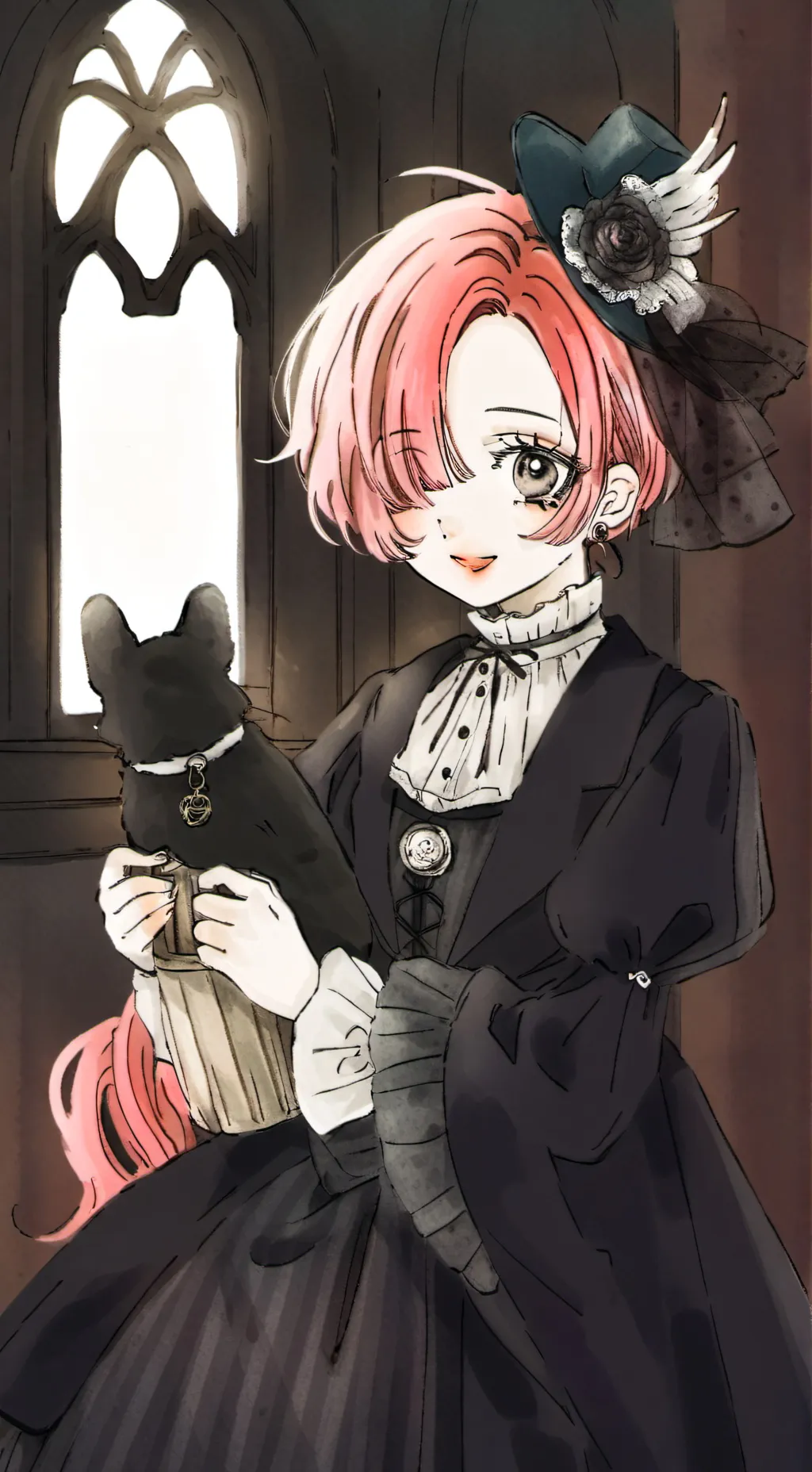 ai character: Mitsuri Kanroji🫶🏻 background