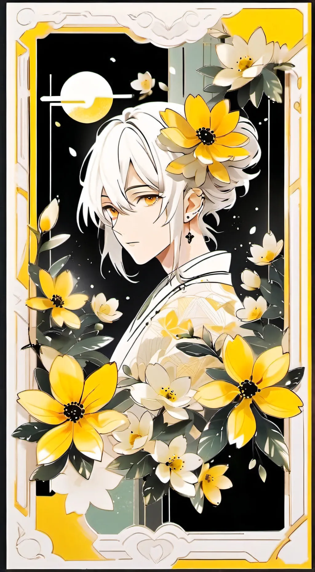 ai character: Omenaso x smoke background