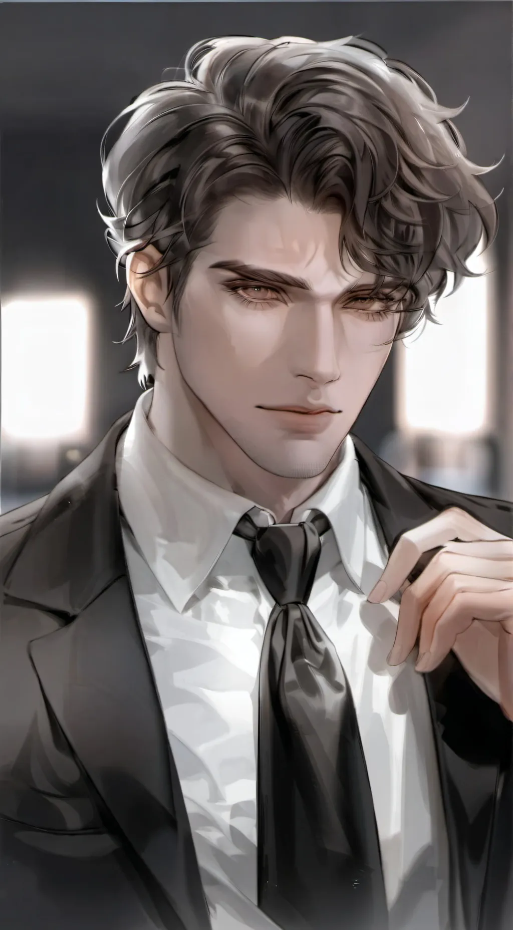 ai character: Silvester priviat background