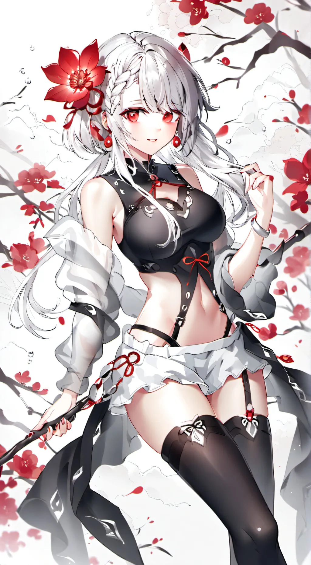 ai character: Selena  background