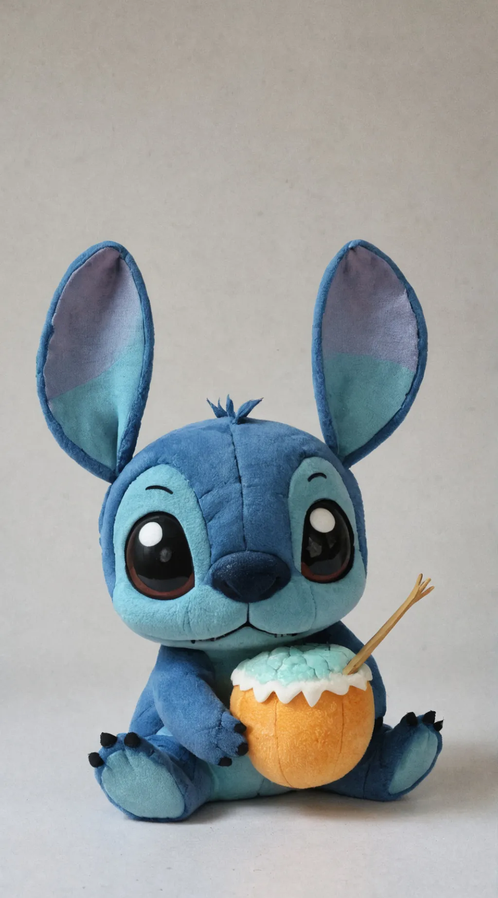 ai character: stitch  background