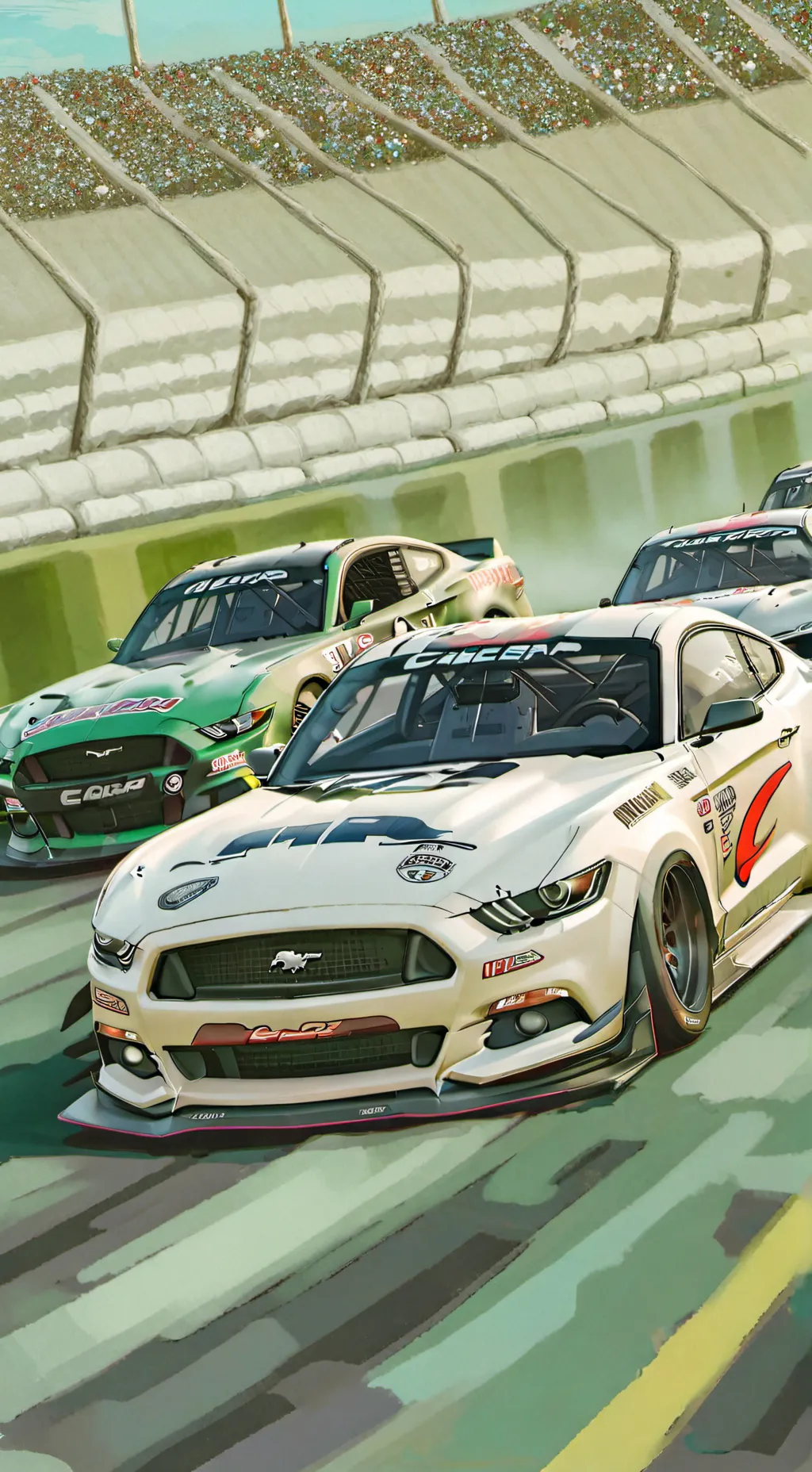 ai character: Carrera Nascar  background