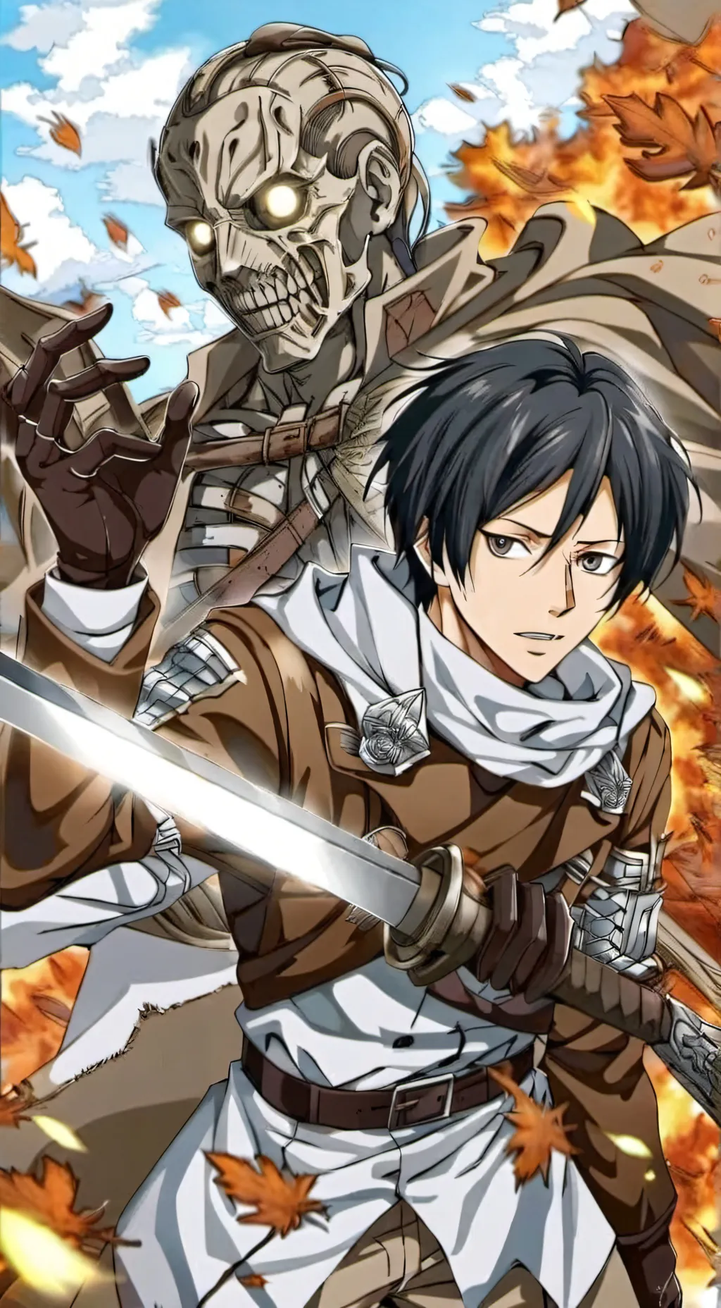 ai character: aot background