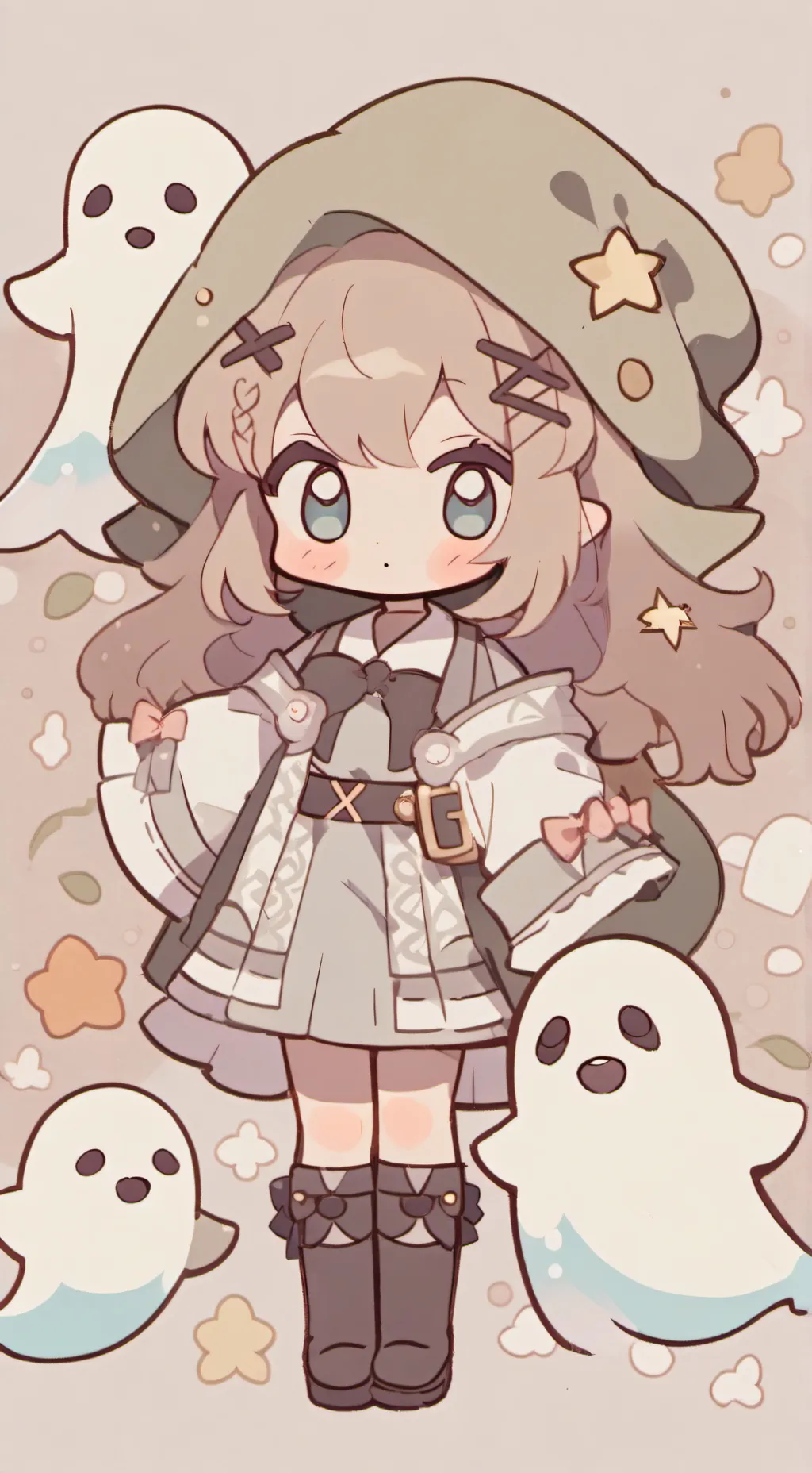 ai character: Last talkie. background