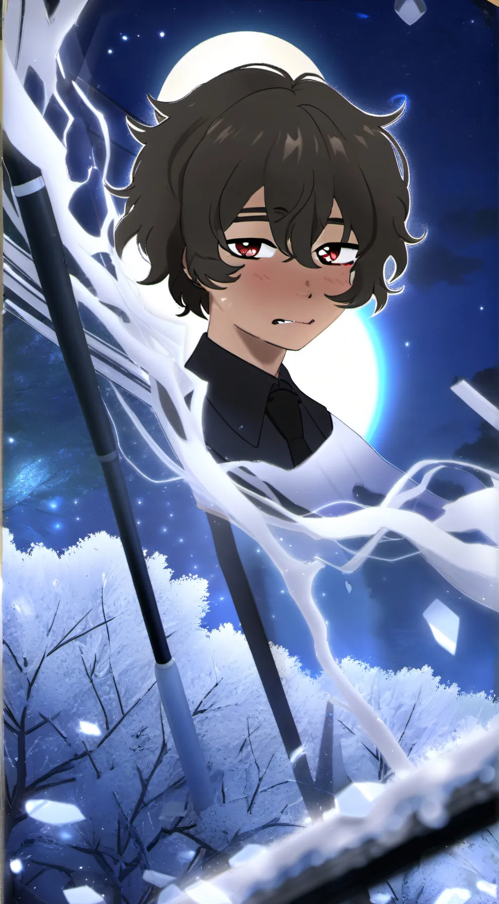 ai character: koji background