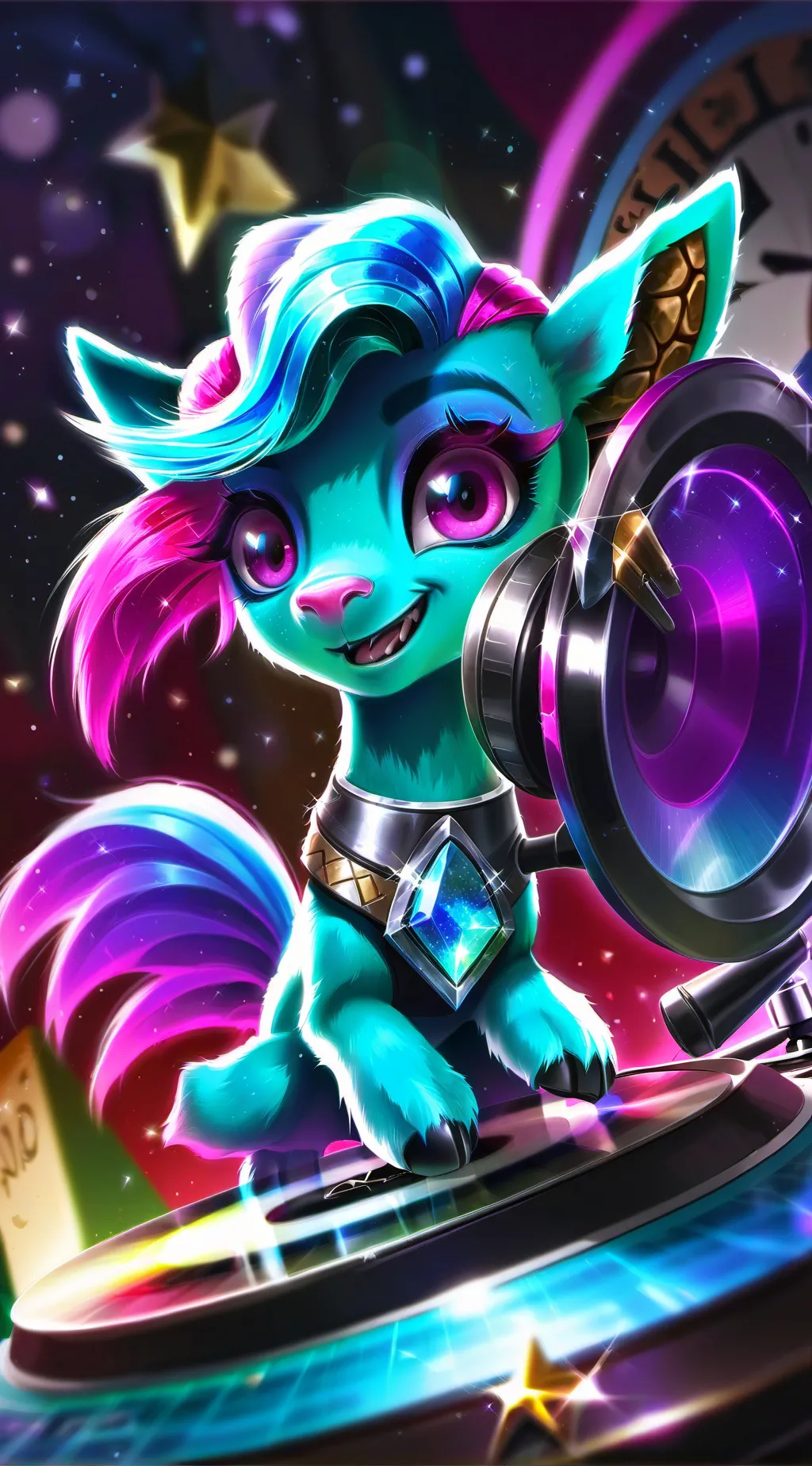 ai character: Twizzle Fuzz background