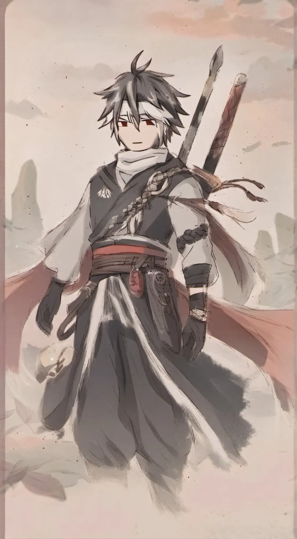 ai character: Ren background